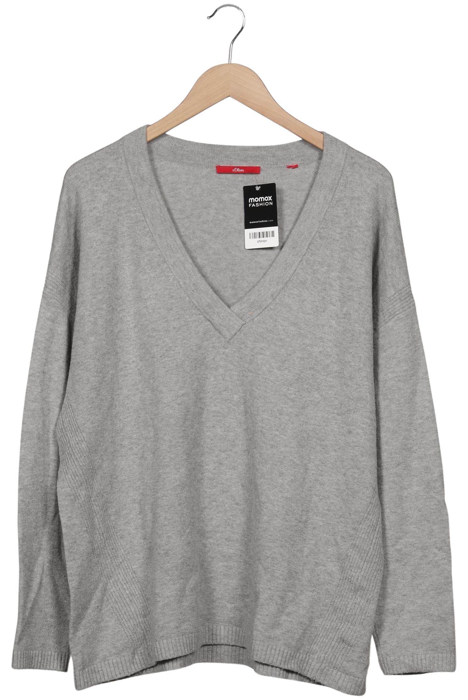 

s.Oliver Damen Pullover, grau, Gr. 46