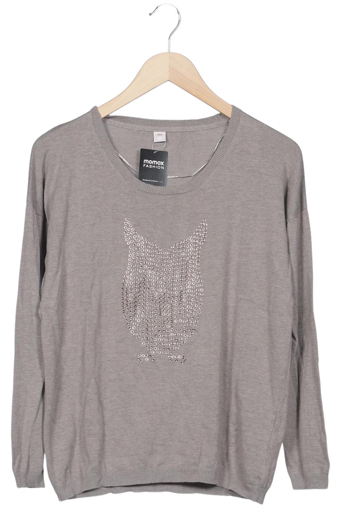 

s.Oliver Damen Pullover, grau, Gr. 36