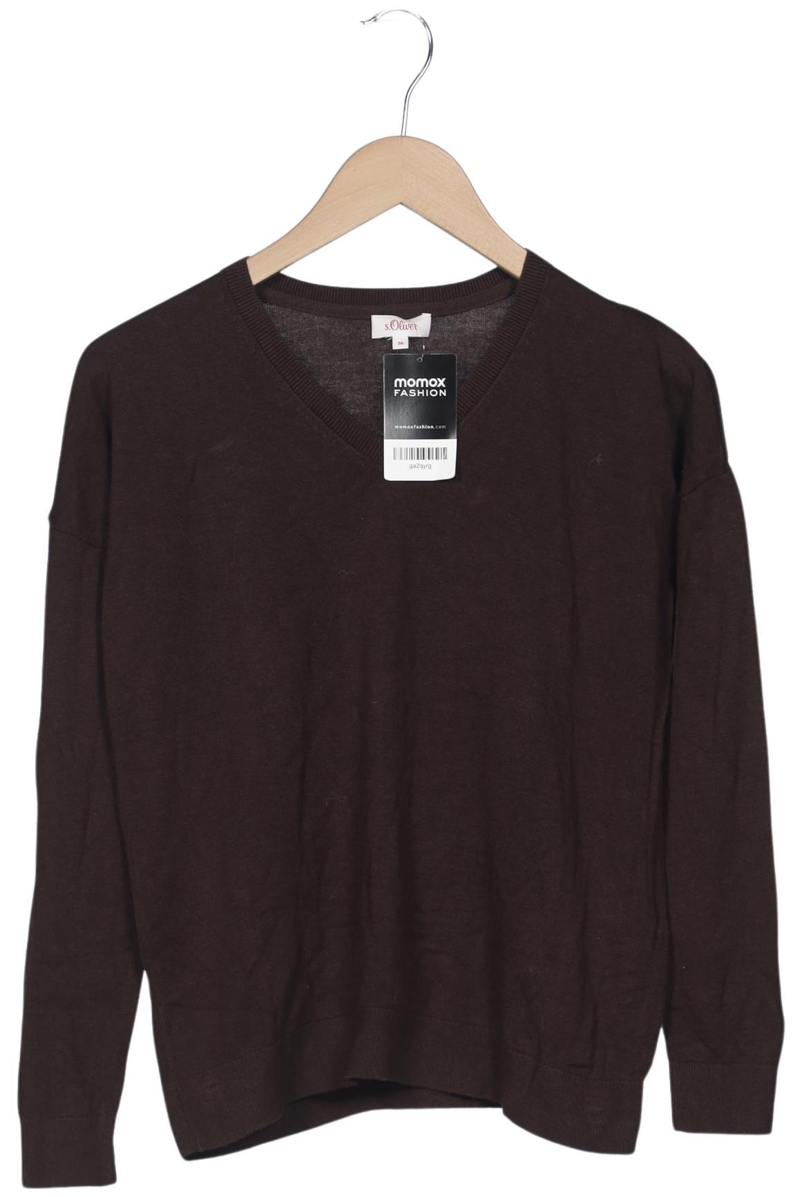 

s.Oliver Damen Pullover, braun, Gr. 36