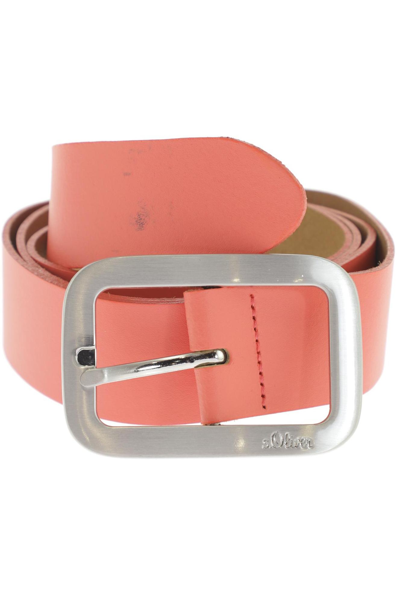 

s.Oliver Damen Gürtel, pink, Gr. 105