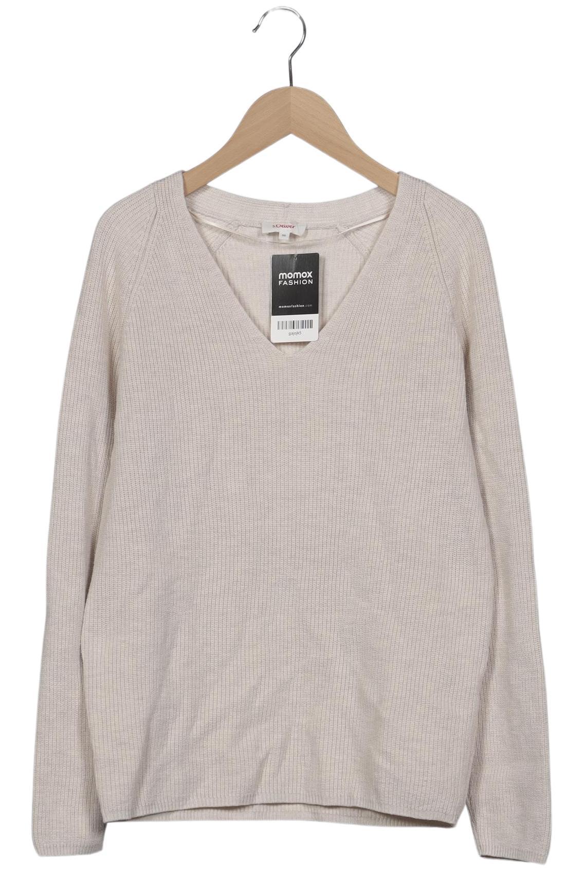 

s.Oliver Damen Pullover, beige, Gr. 36
