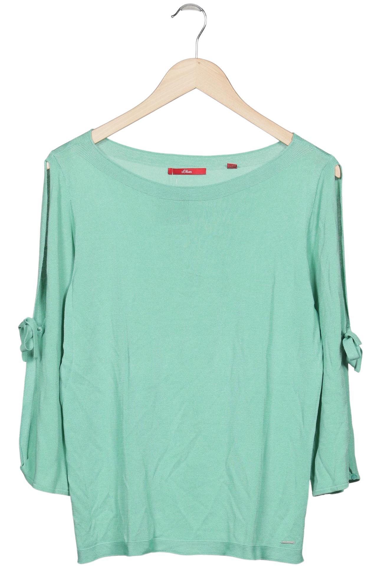 

s.Oliver Damen Pullover, hellgrün, Gr. 38