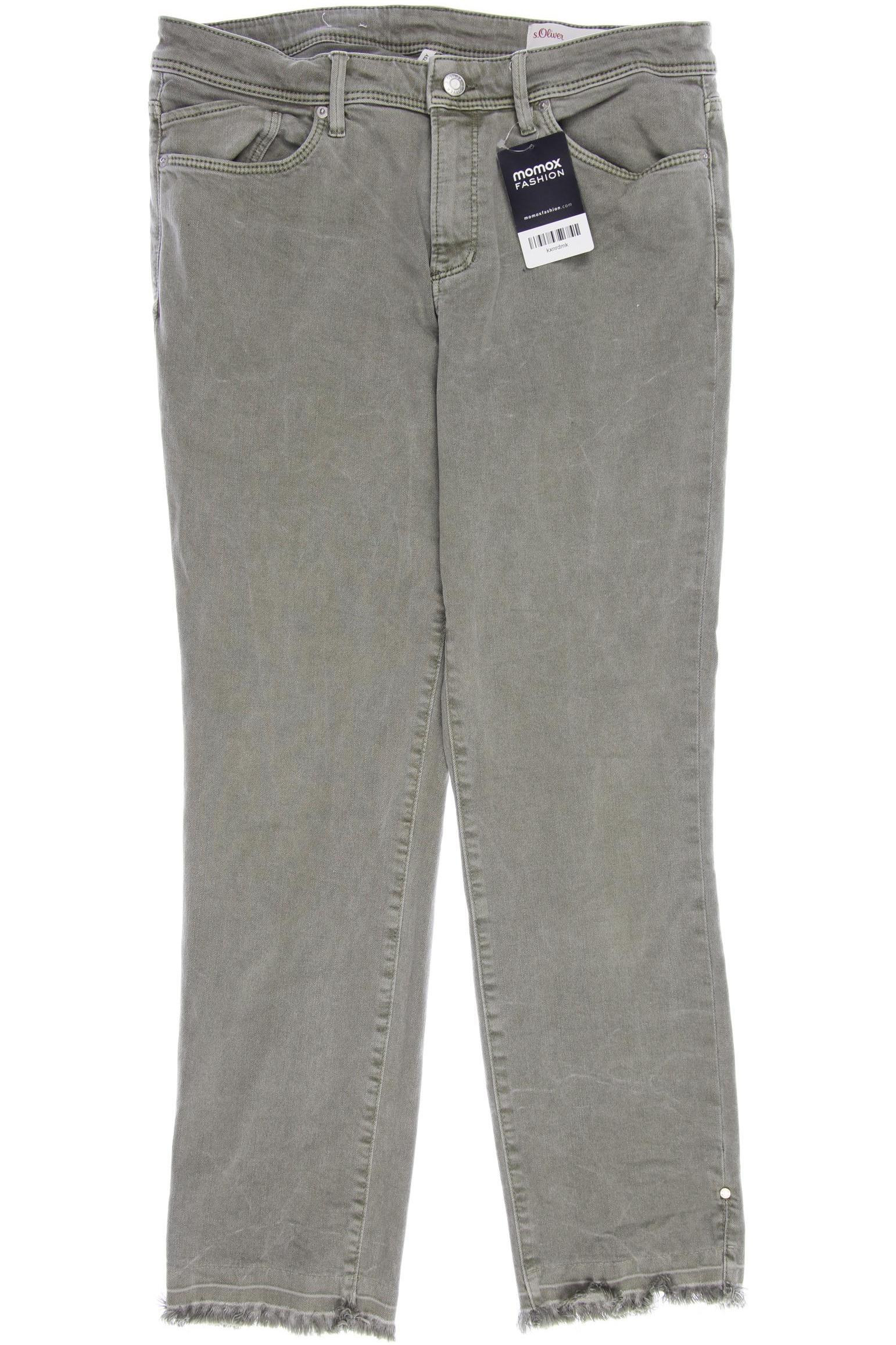 

s.Oliver Damen Jeans, grün, Gr. 40
