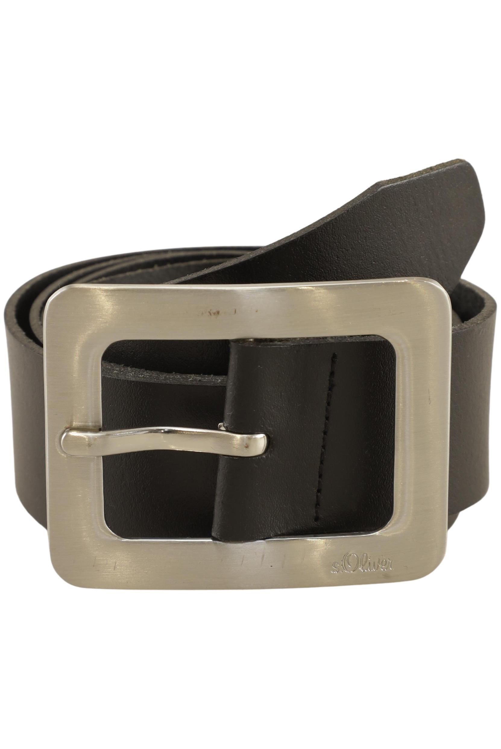 

s.Oliver Damen Gürtel, schwarz, Gr. 100