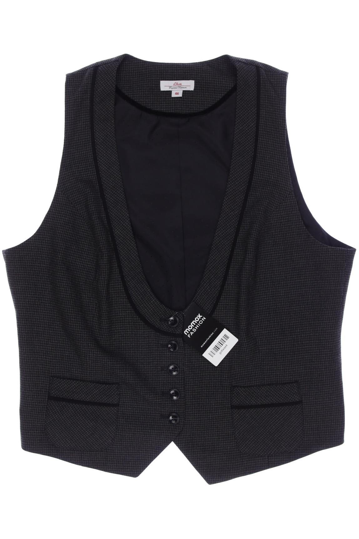 

s.Oliver Damen Weste, grau, Gr. 46