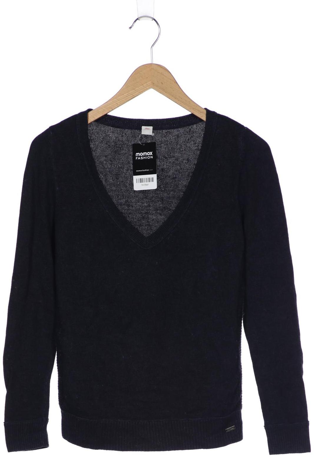 

s.Oliver Damen Pullover, marineblau, Gr. 36