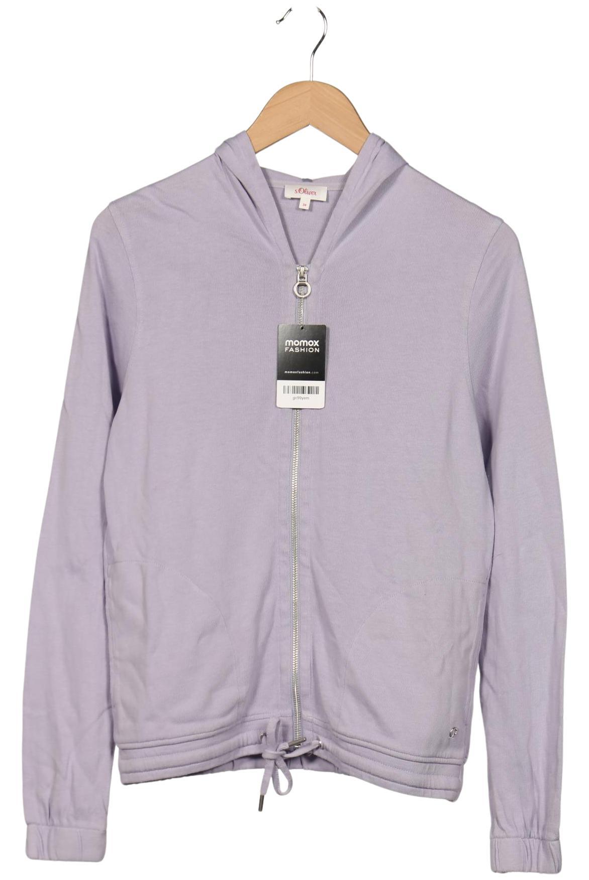 

s.Oliver Damen Strickjacke, flieder, Gr. 34