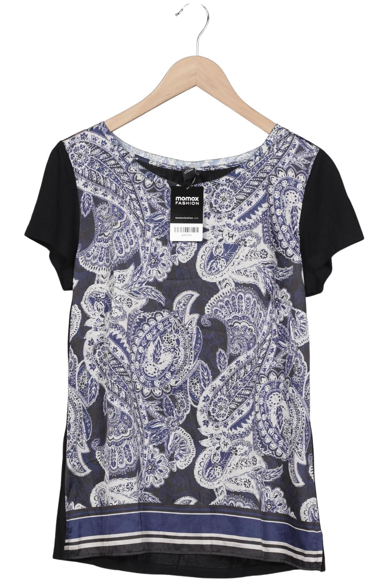 

s.Oliver Damen T-Shirt, schwarz, Gr. 40
