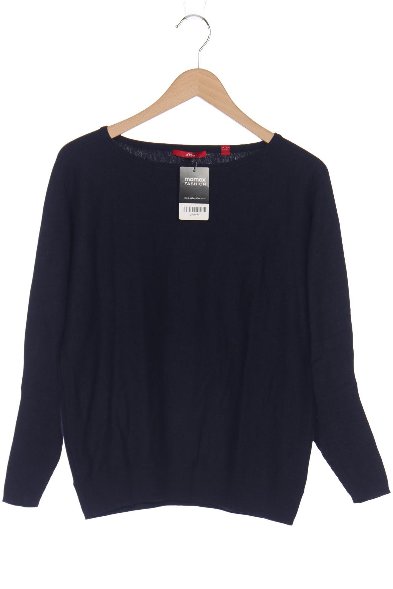 

s.Oliver Damen Pullover, marineblau