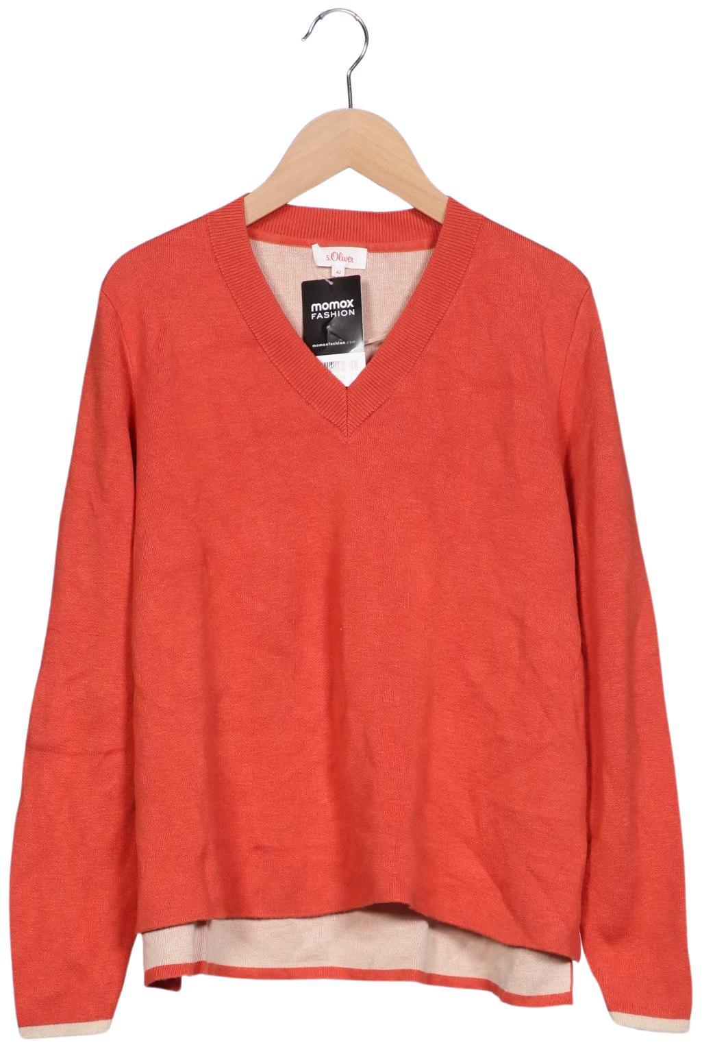 

s.Oliver Damen Pullover, rot, Gr. 42