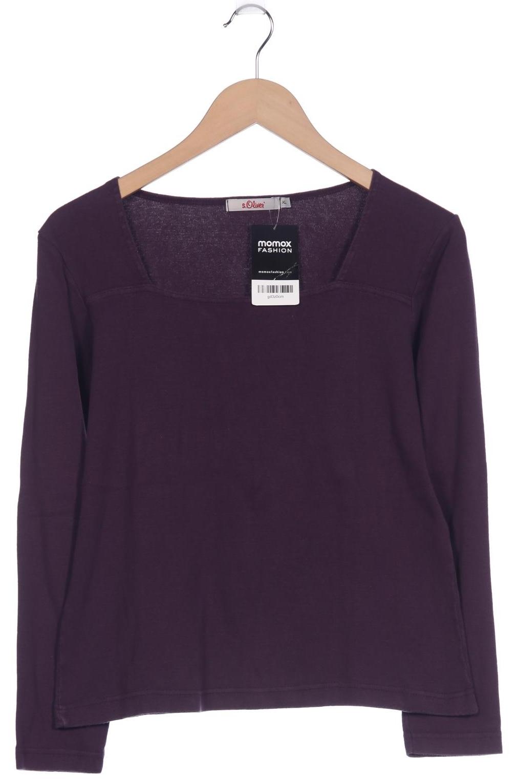 

s.Oliver Damen Langarmshirt, flieder, Gr. 44