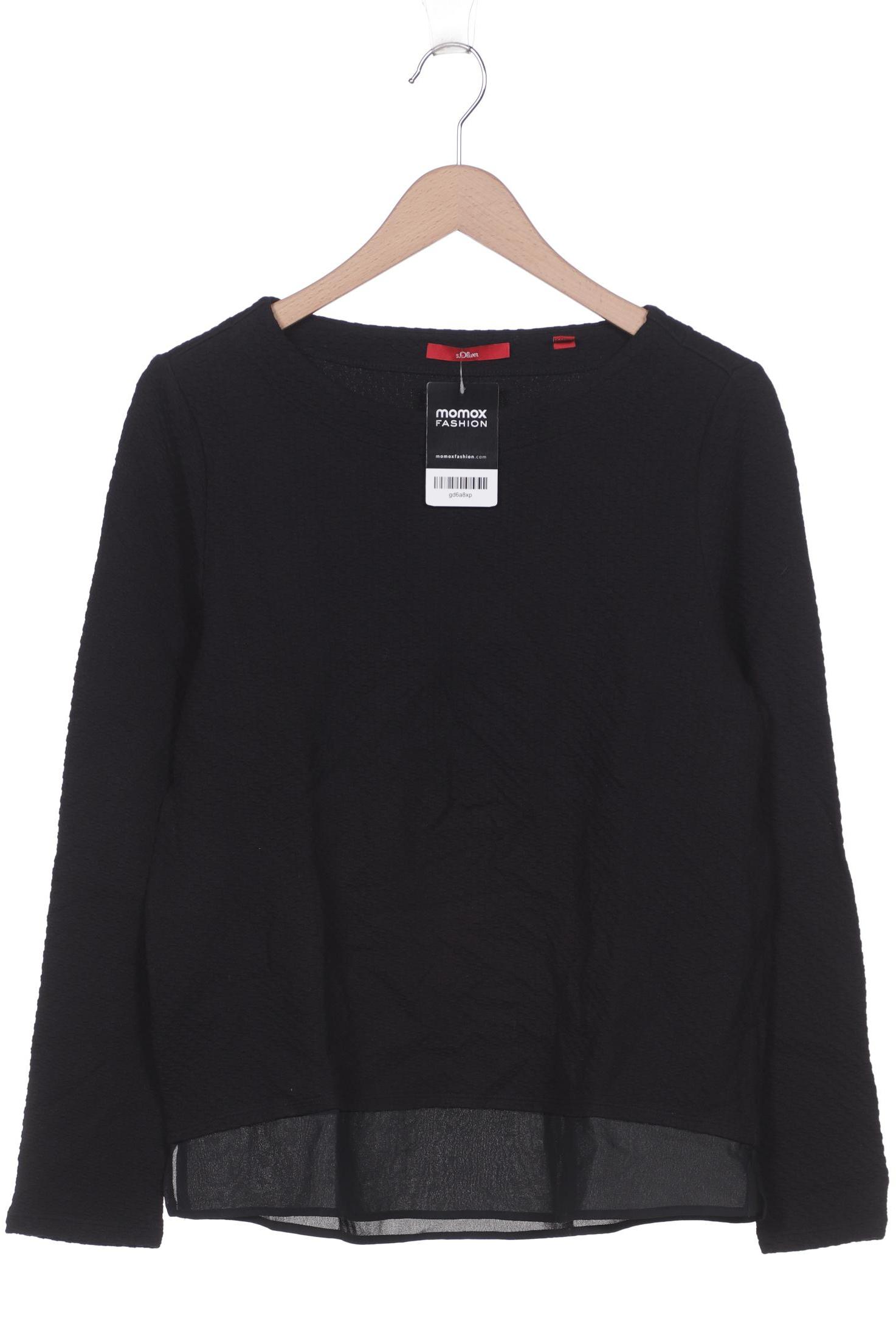

s.Oliver Damen Pullover, schwarz