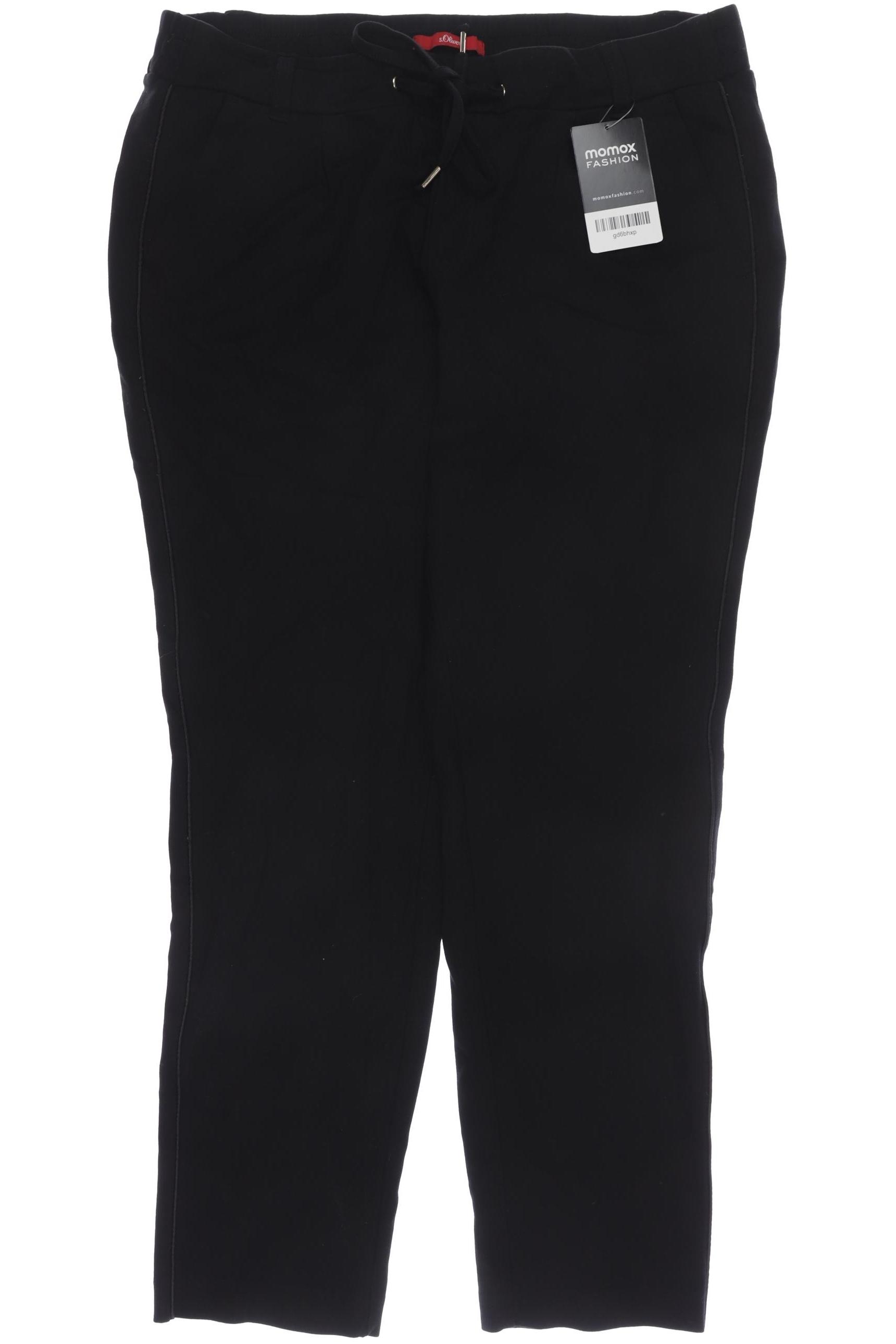 

s.Oliver Damen Stoffhose, schwarz, Gr. 36