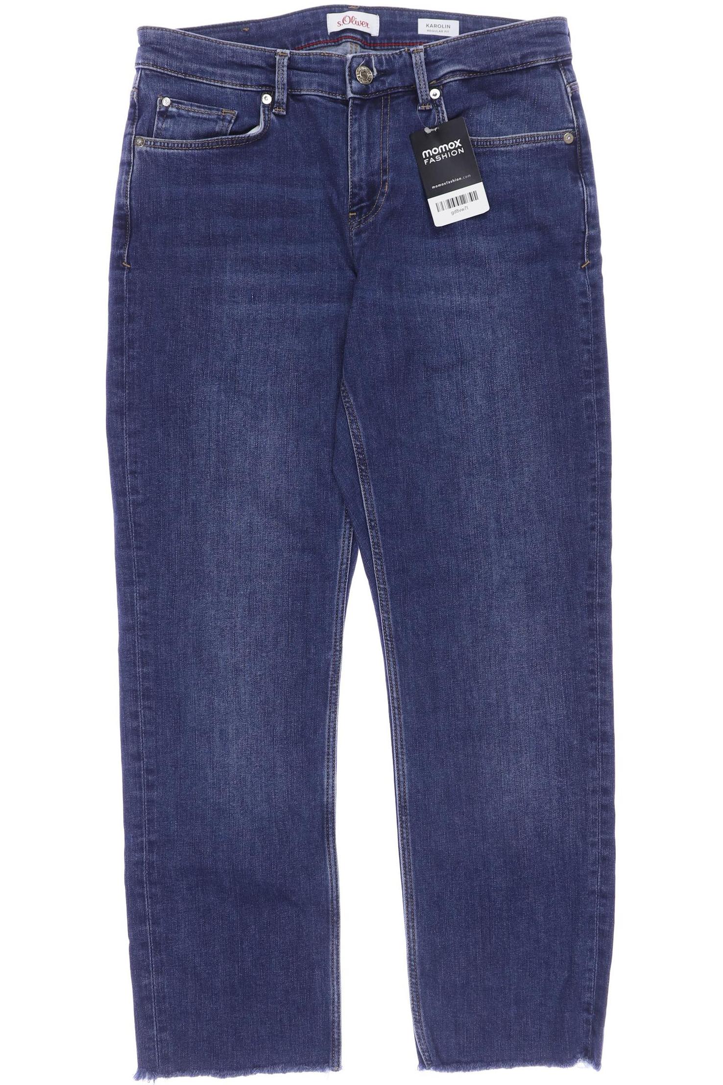 

s.Oliver Damen Jeans, blau