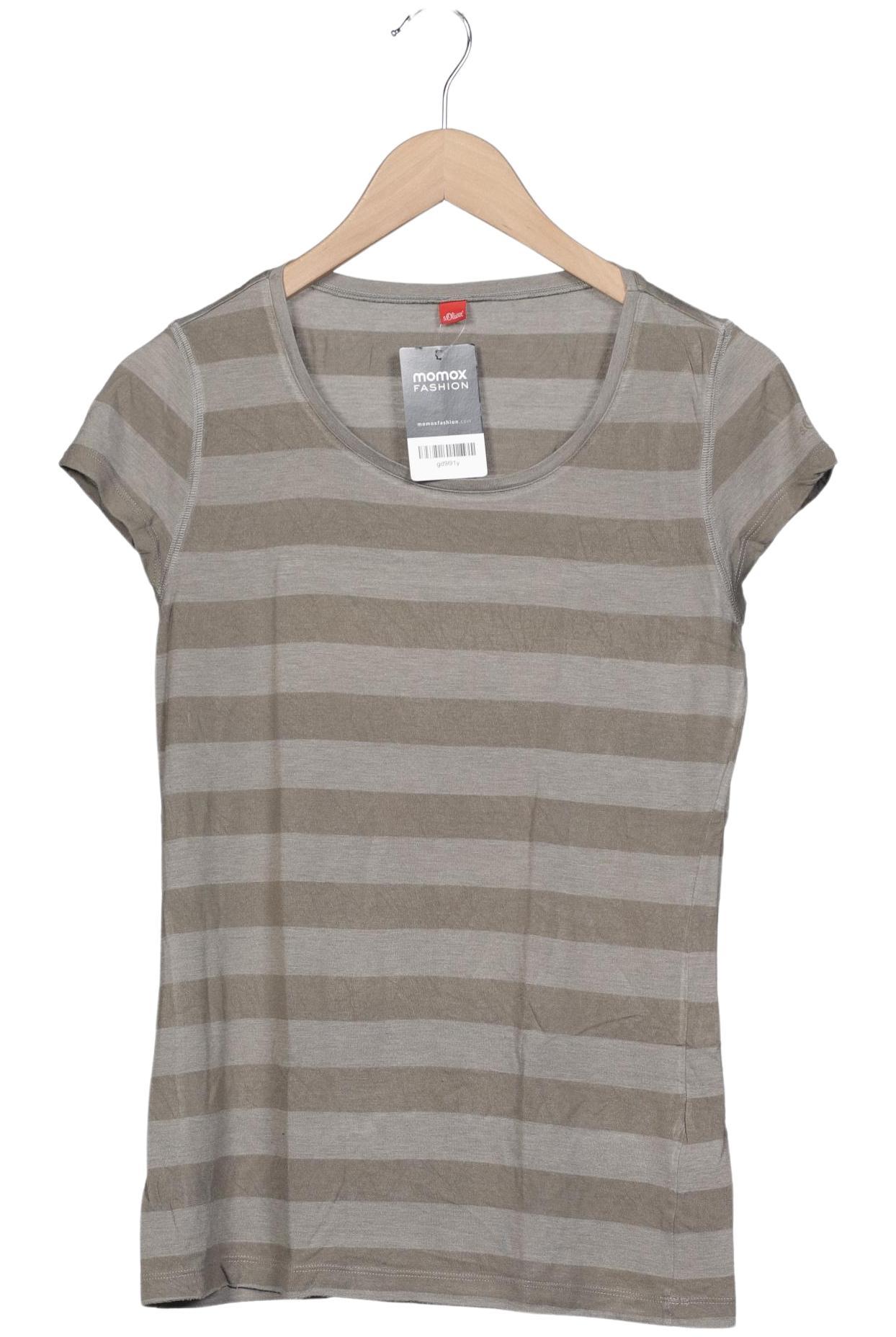 

s.Oliver Damen T-Shirt, grau, Gr. 38