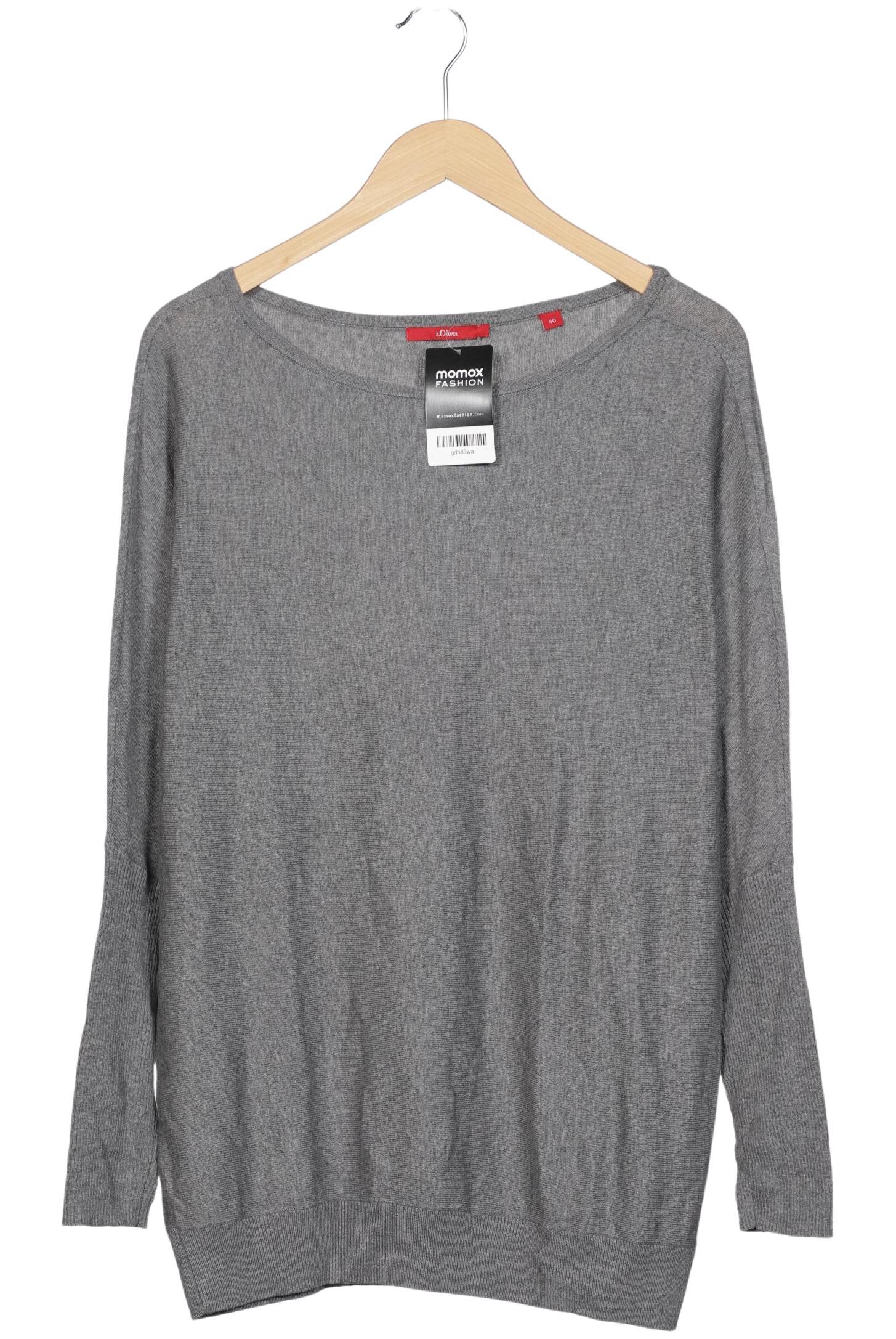 

s.Oliver Damen Pullover, grau, Gr. 40
