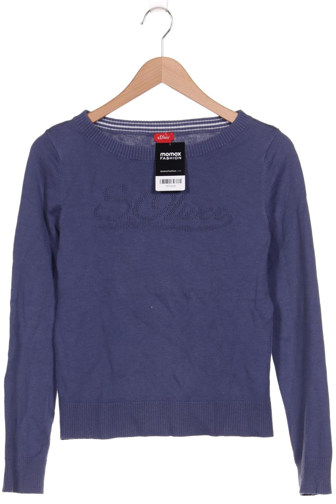 

s.Oliver Damen Pullover, blau, Gr. 38