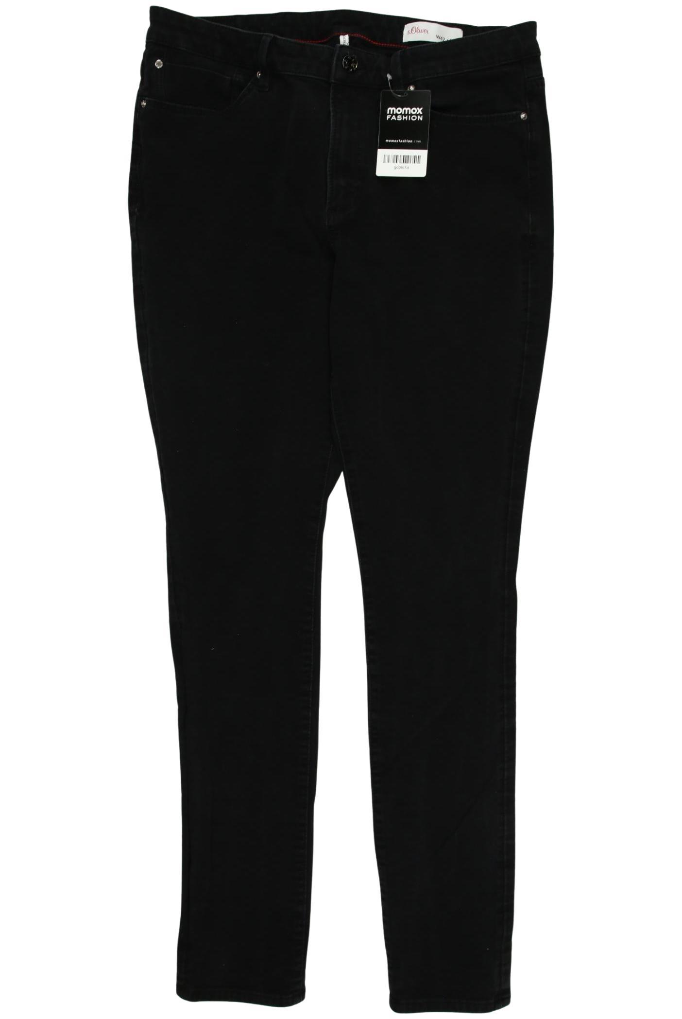 

s.Oliver Damen Jeans, schwarz, Gr. 42