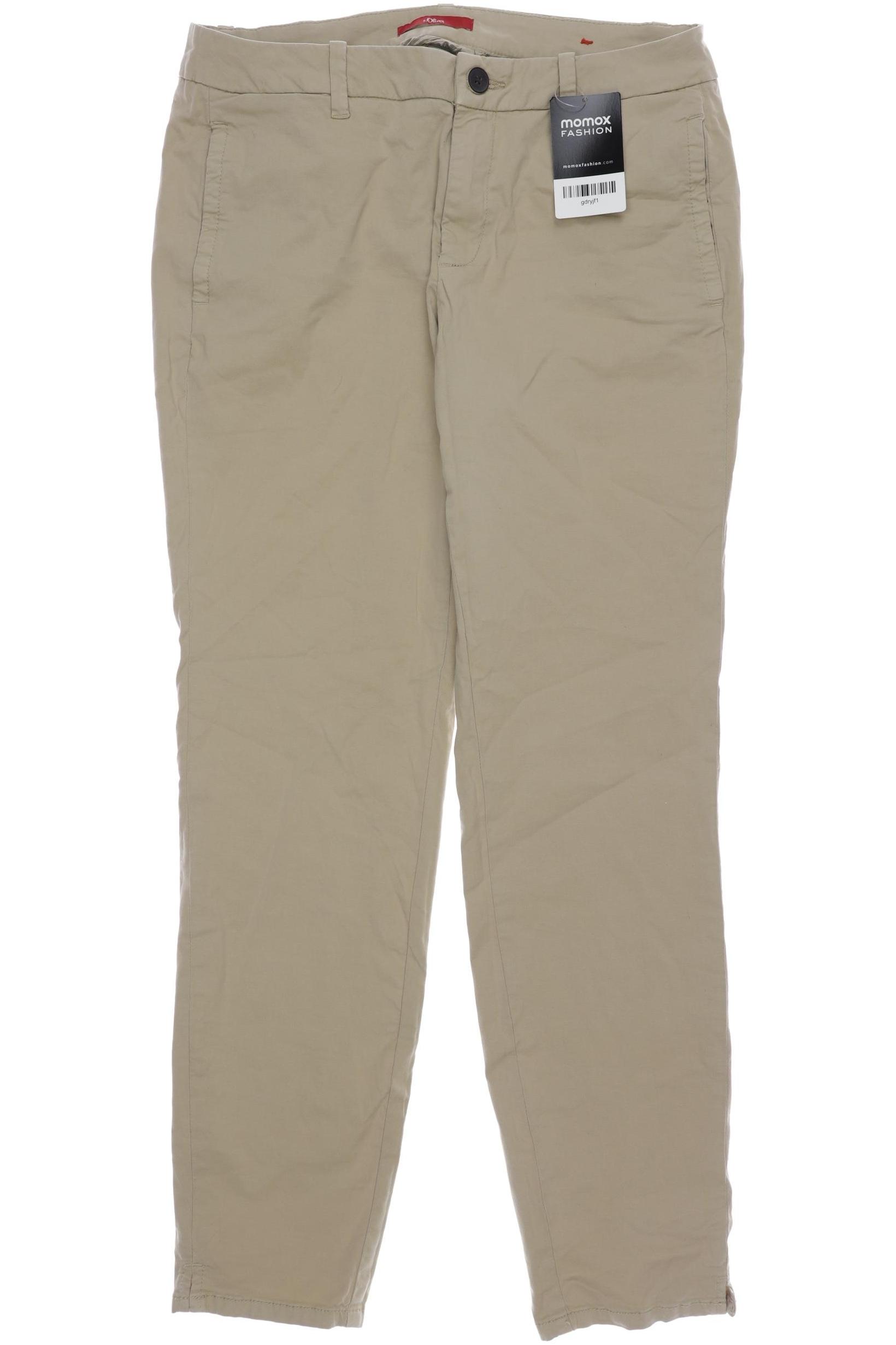 

s.Oliver Damen Stoffhose, beige, Gr. 36