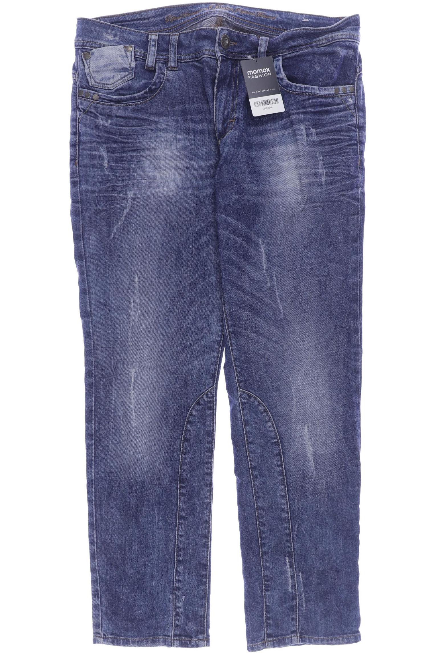 

s.Oliver Damen Jeans, blau