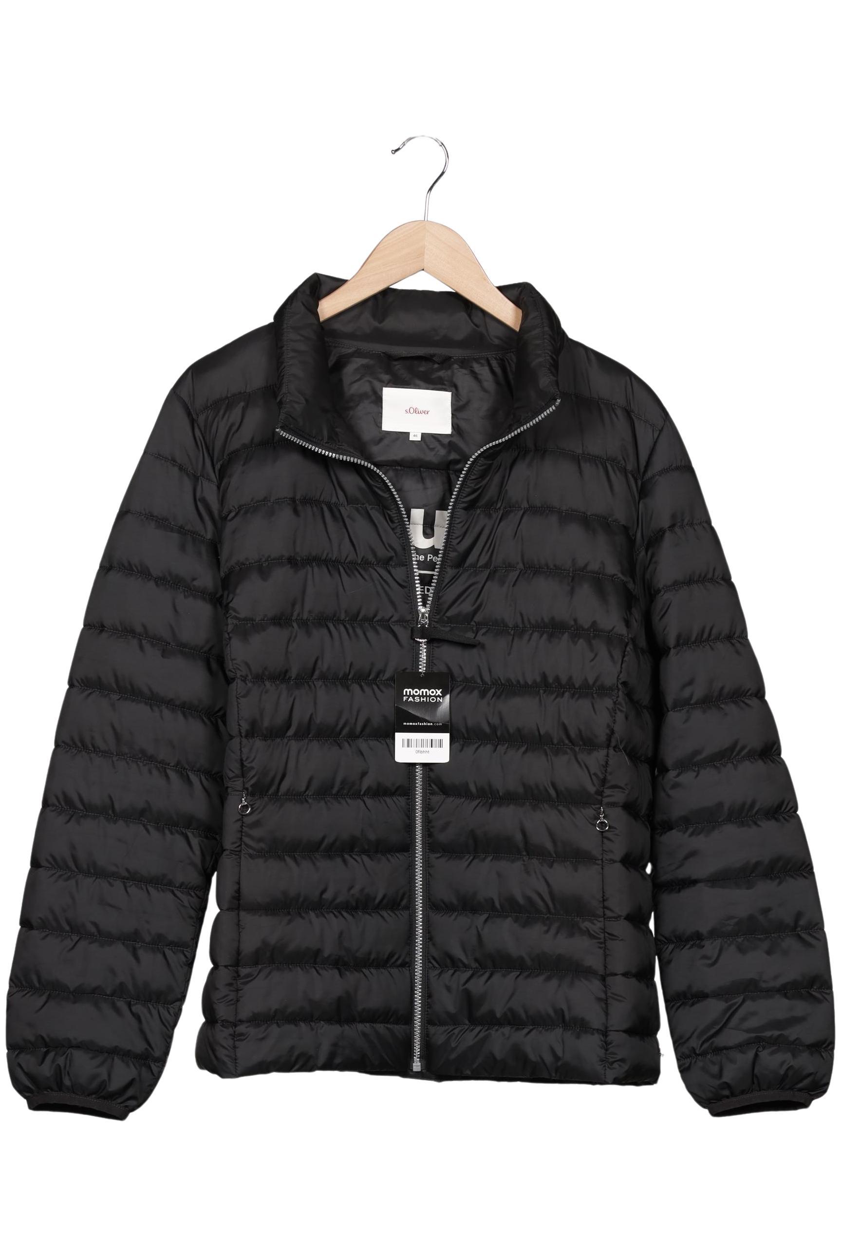 

s.Oliver Damen Jacke, schwarz, Gr. 46