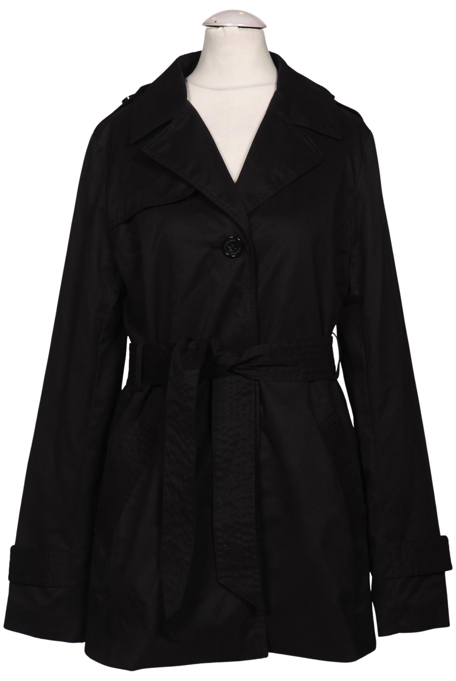 

s.Oliver Damen Jacke, schwarz, Gr. 34