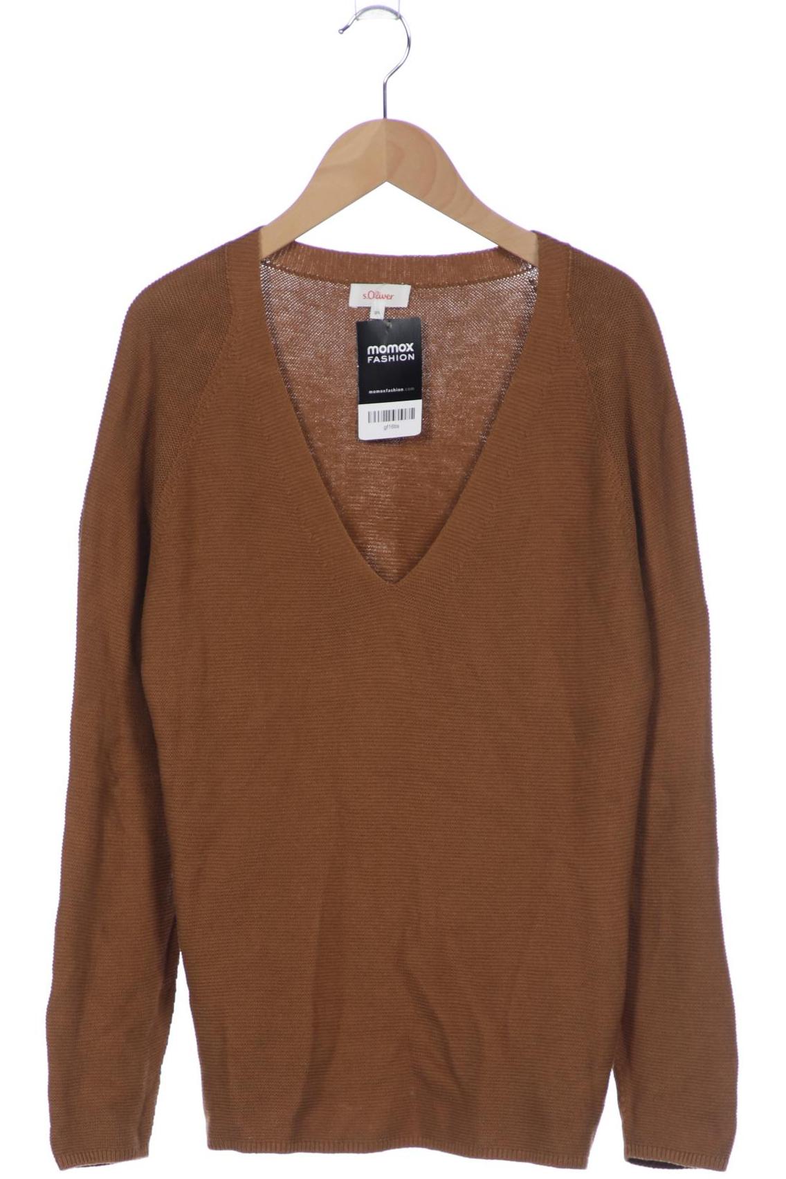 

s.Oliver Damen Pullover, braun, Gr. 36
