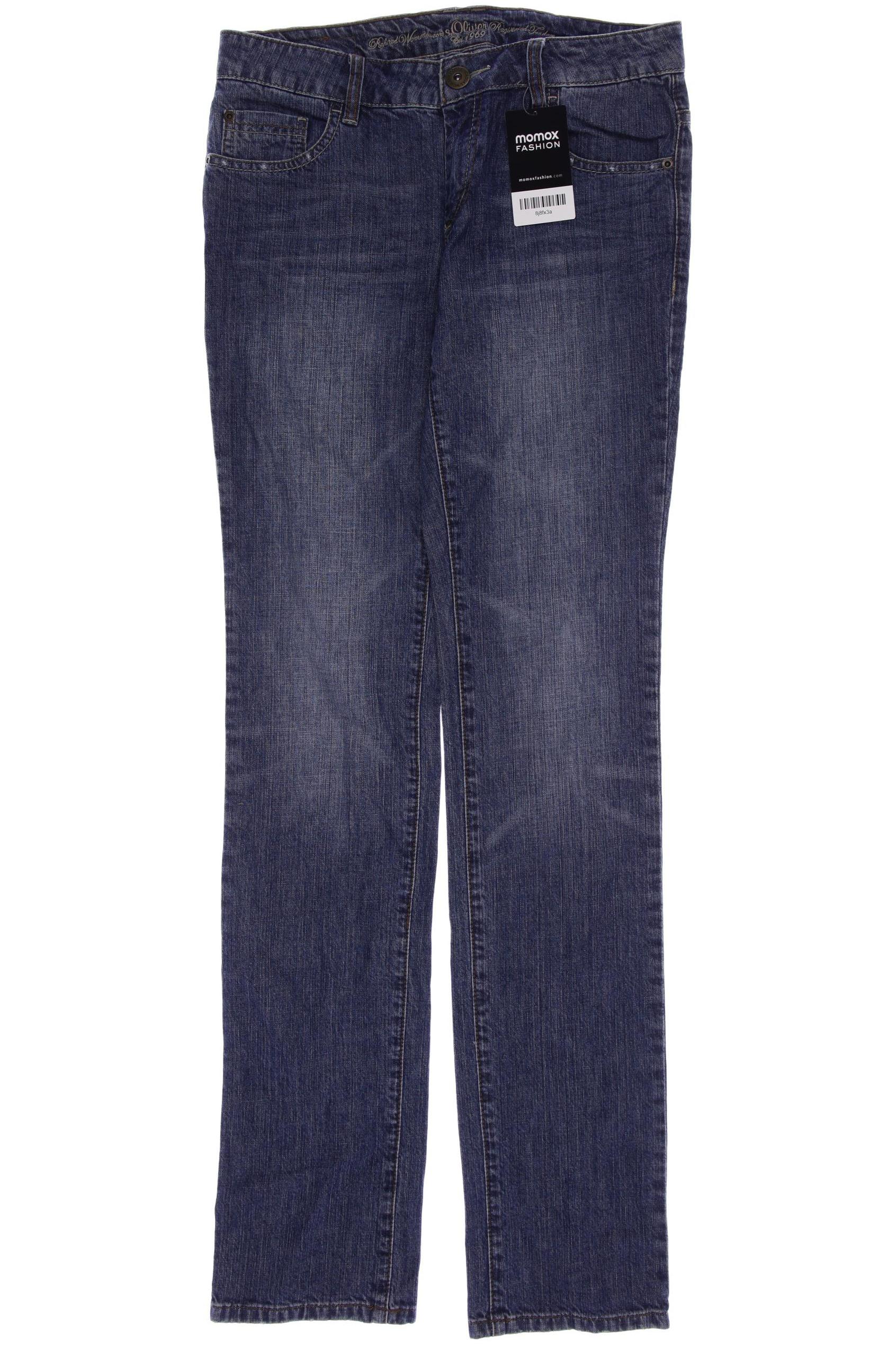 

s.Oliver Damen Jeans, blau, Gr. 34