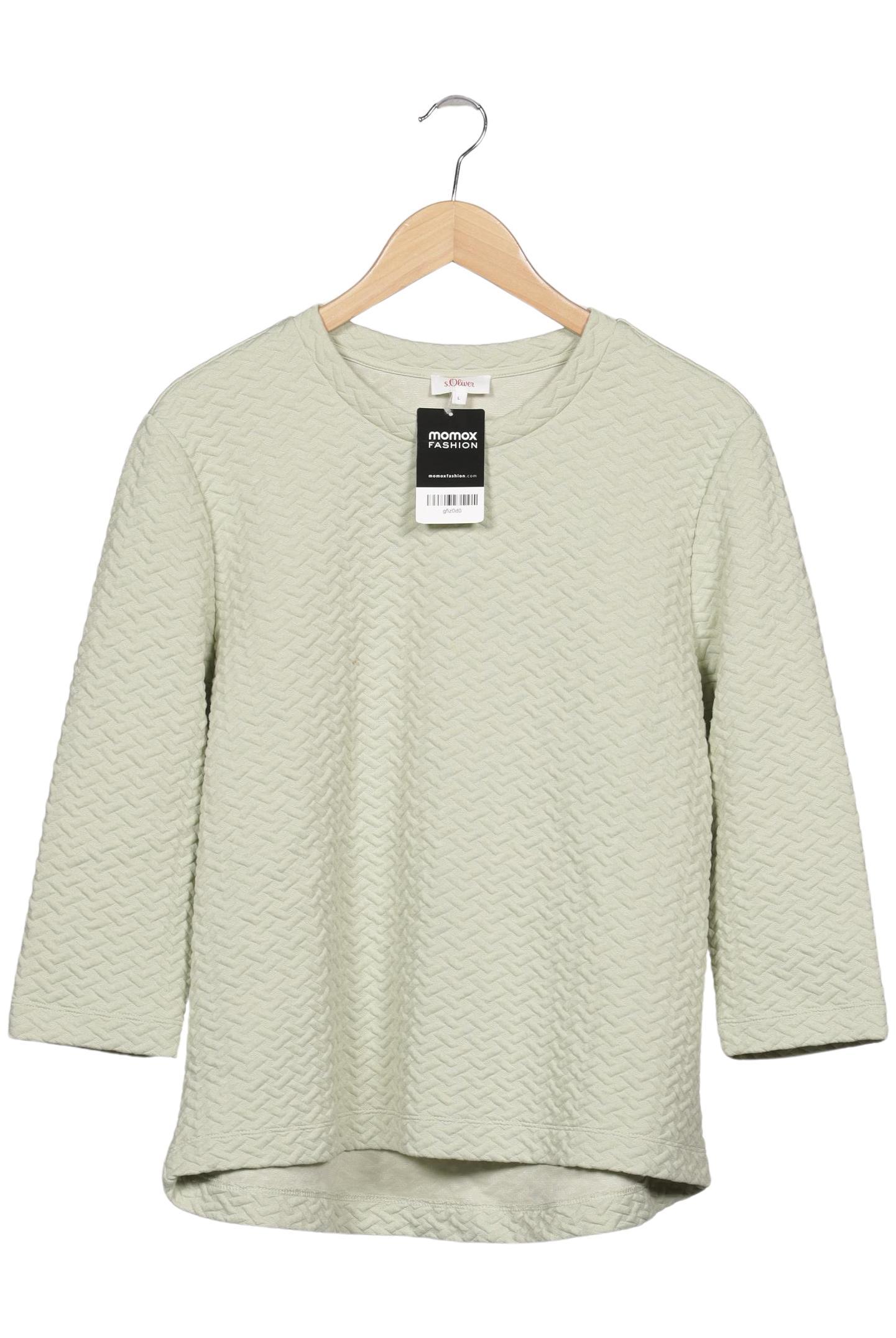 

s.Oliver Damen Sweatshirt, hellgrün, Gr. 42