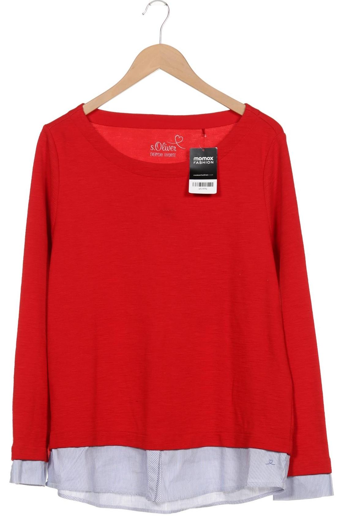 

s.Oliver Damen Sweatshirt, rot, Gr. 44