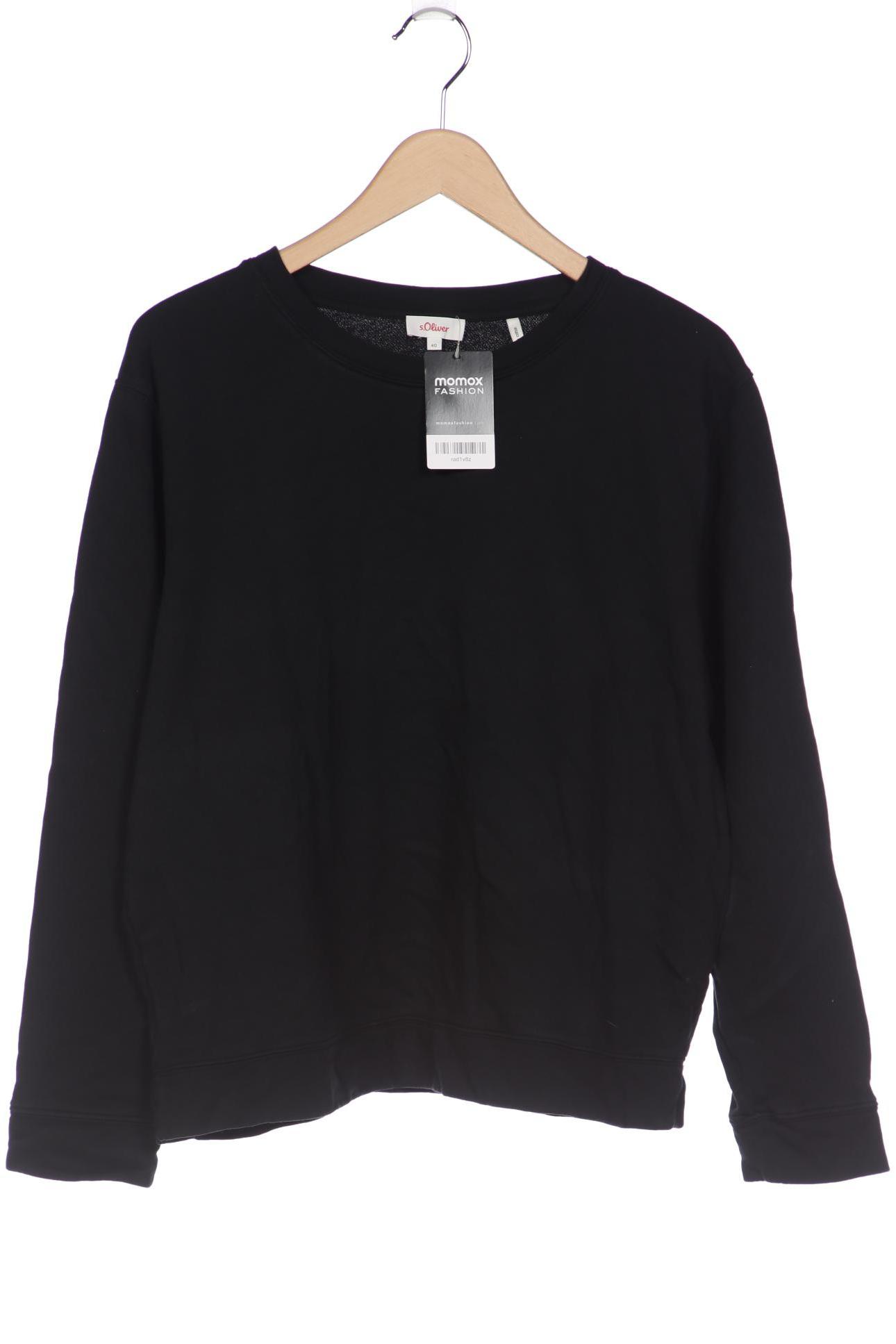 

s.Oliver Damen Sweatshirt, schwarz