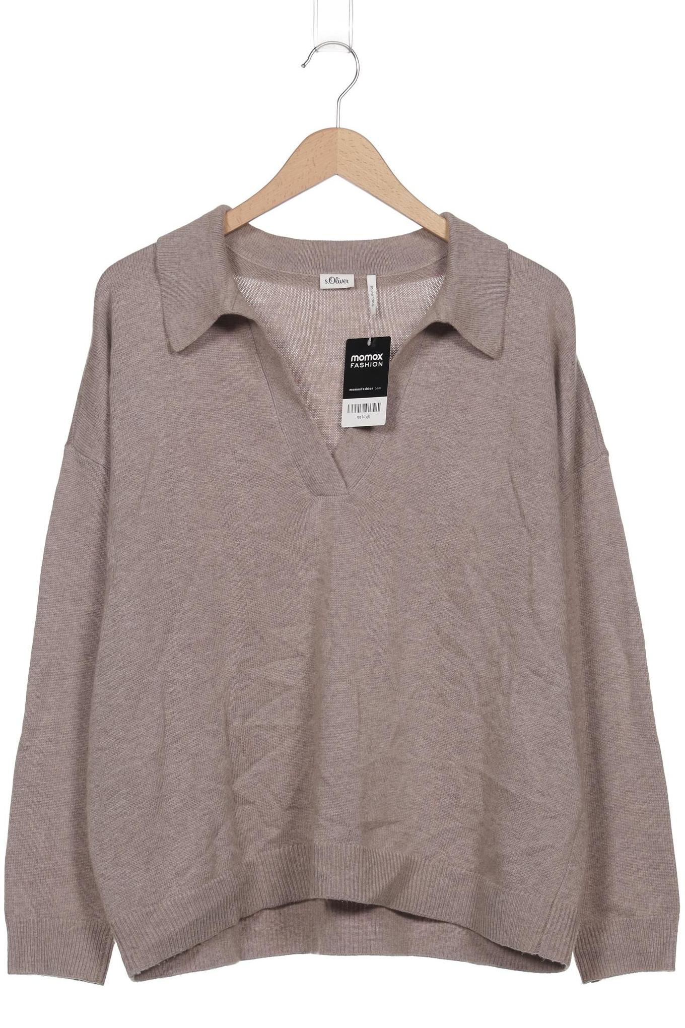 

s.Oliver Damen Pullover, beige, Gr. 44