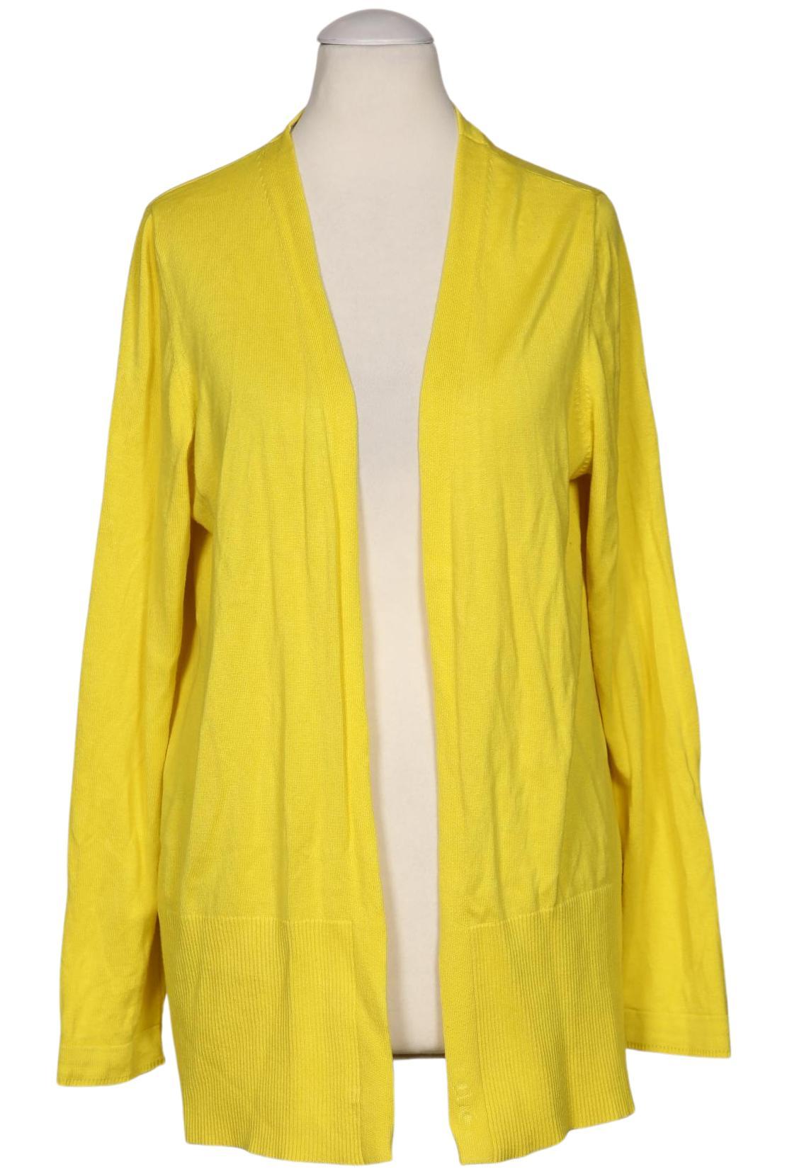 

s.Oliver Damen Strickjacke, gelb, Gr. 40