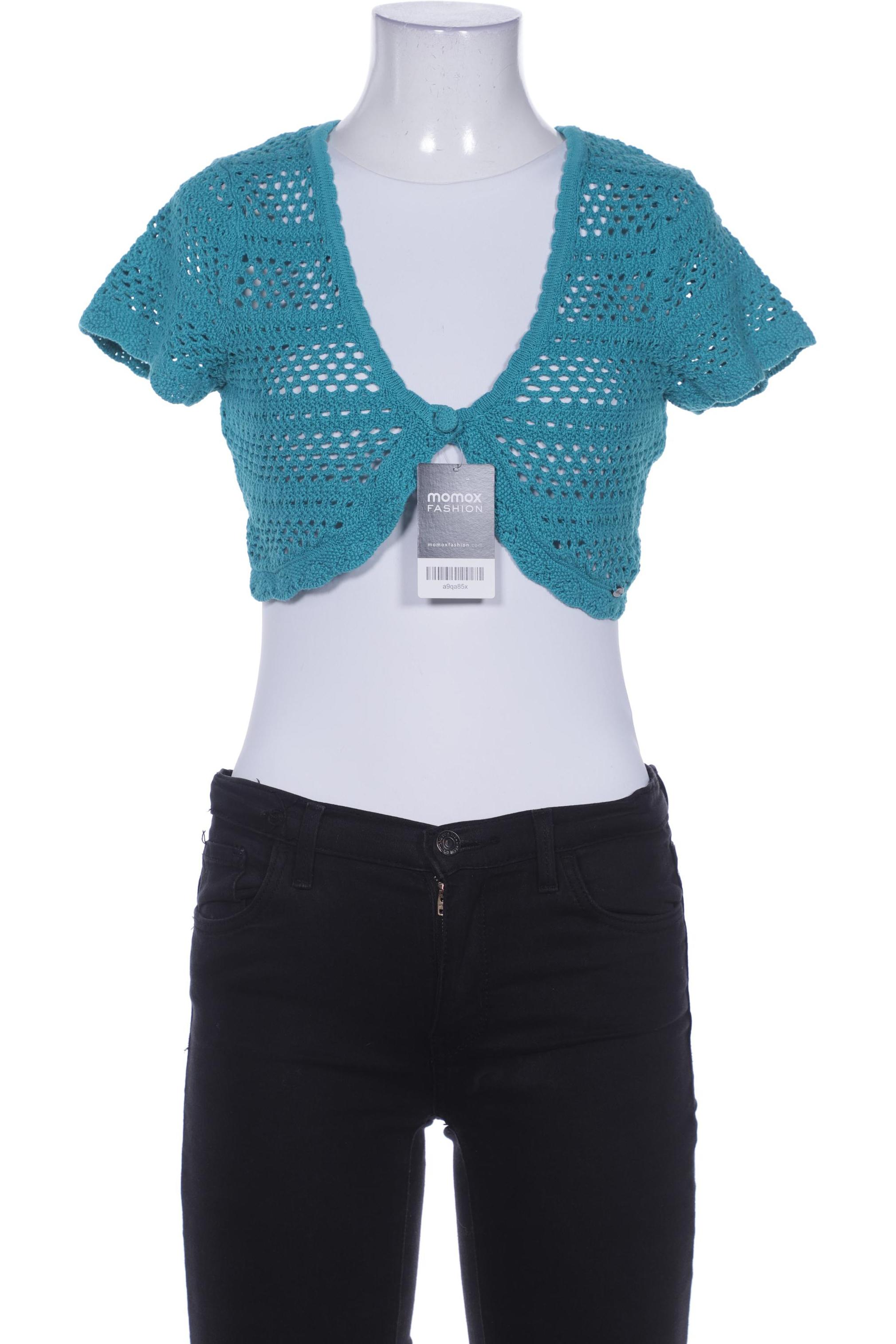 

s.Oliver Damen Strickjacke, türkis, Gr. 36