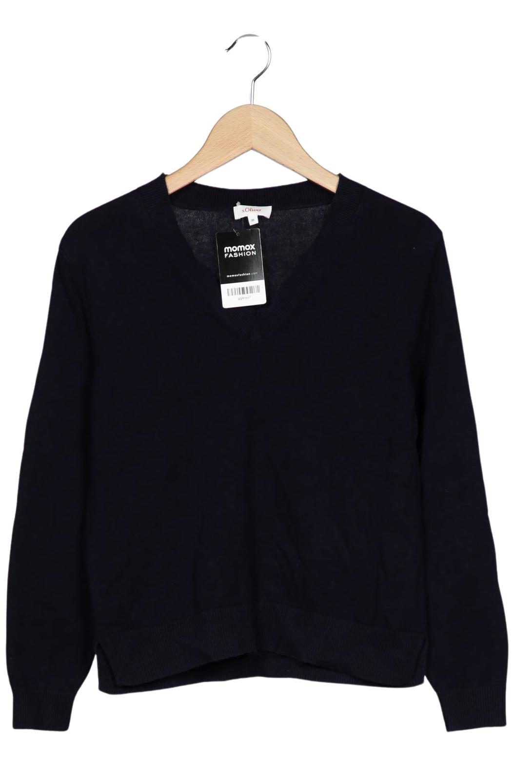 

s.Oliver Damen Pullover, marineblau, Gr. 36