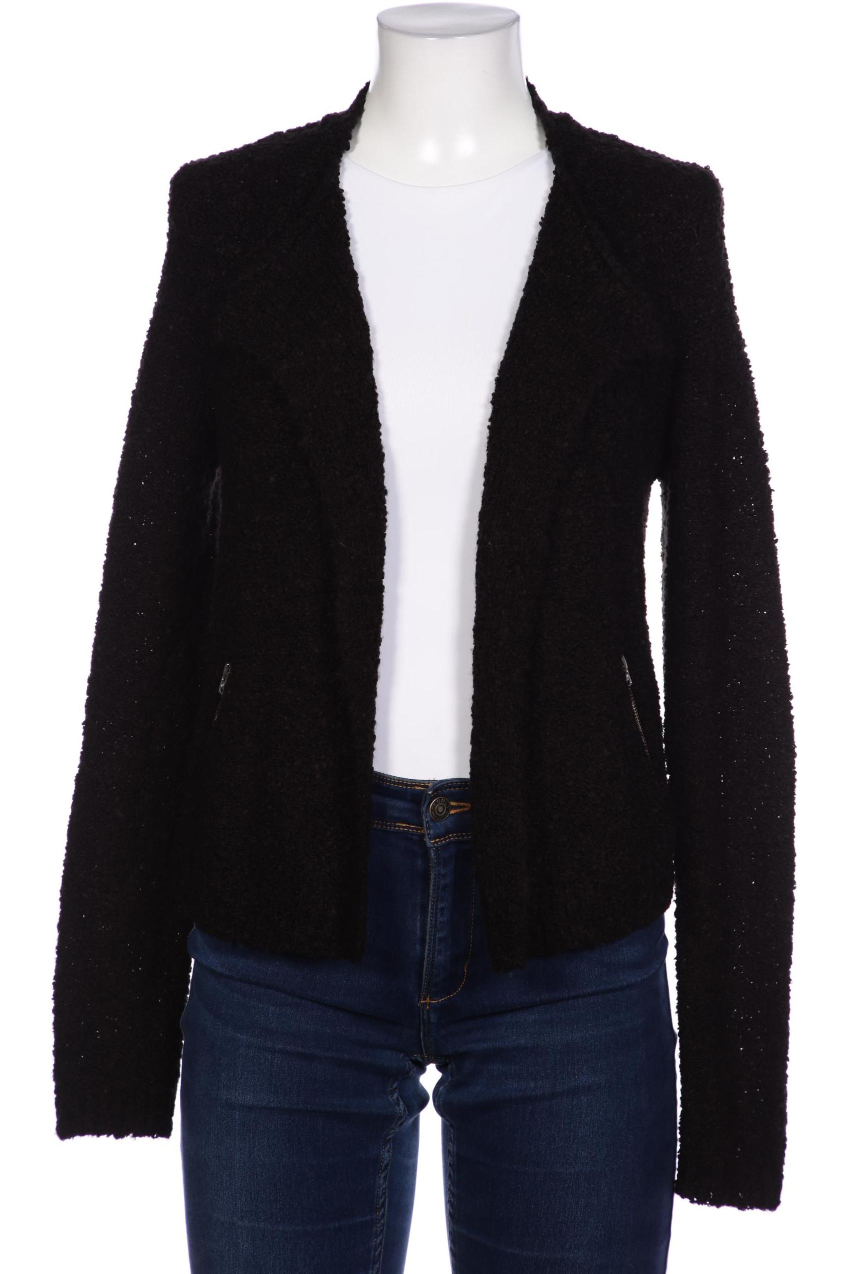 

s.Oliver Damen Strickjacke, schwarz, Gr. 38