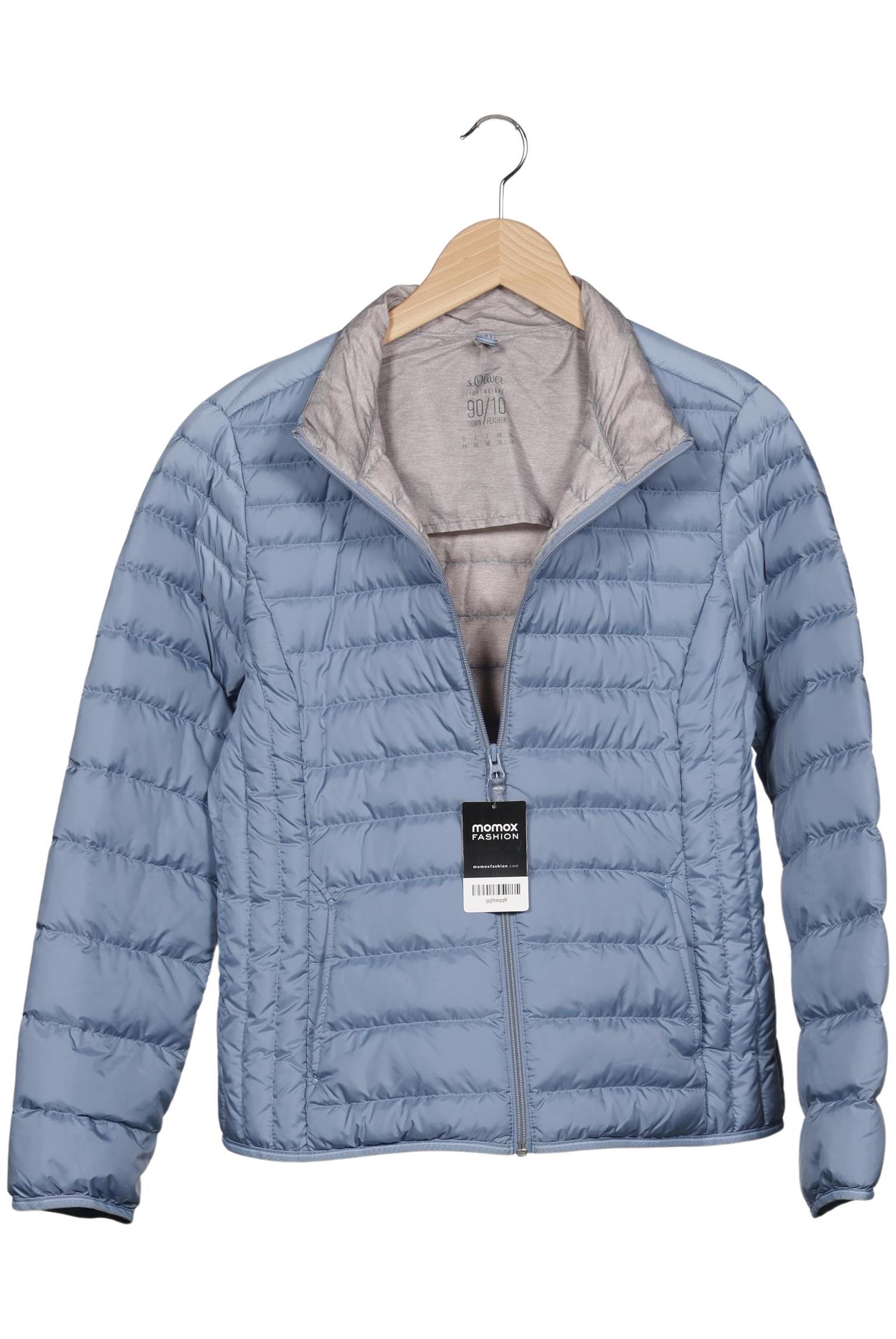 

s.Oliver Damen Jacke, hellblau, Gr. 44