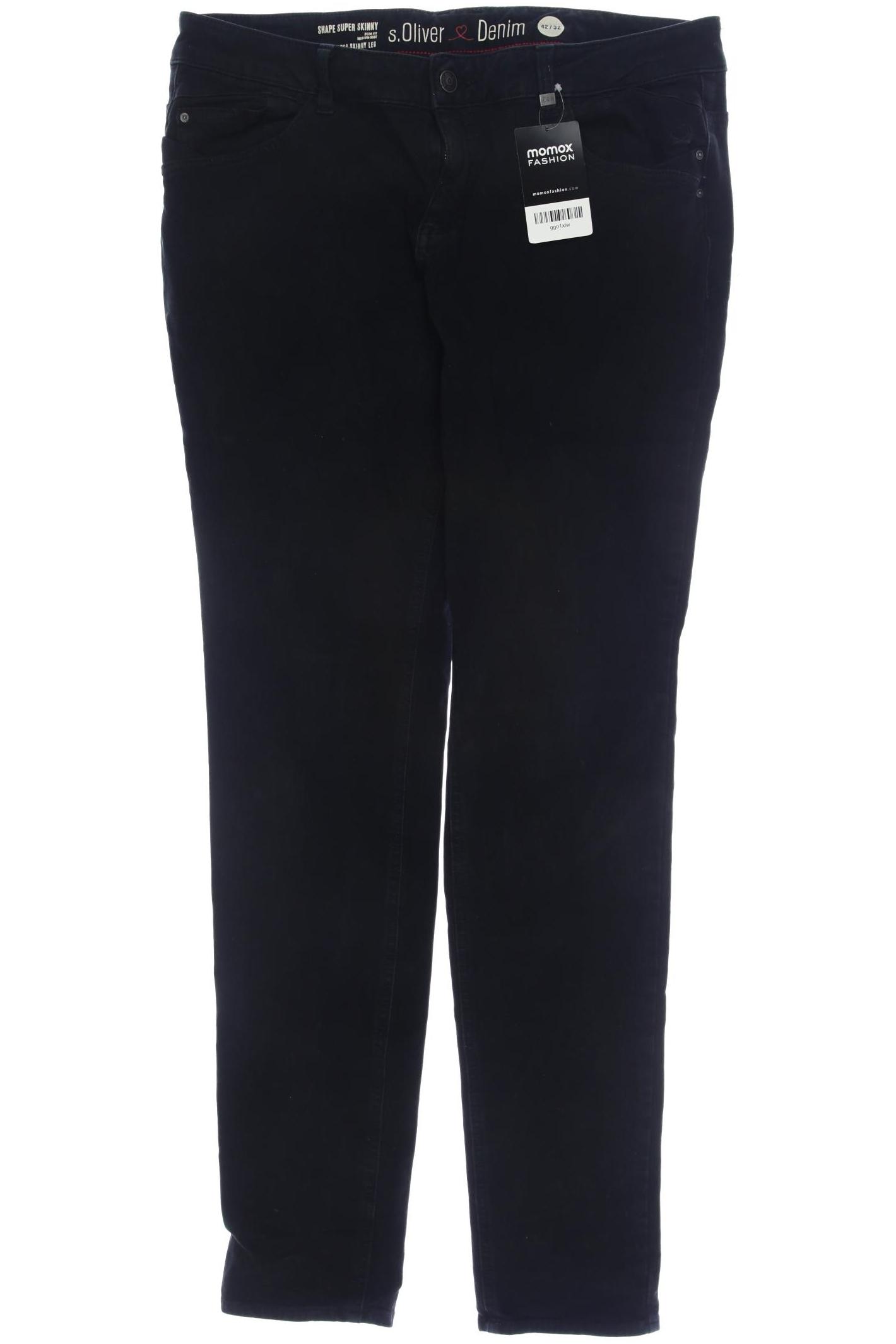 

s.Oliver Damen Jeans, schwarz, Gr. 42