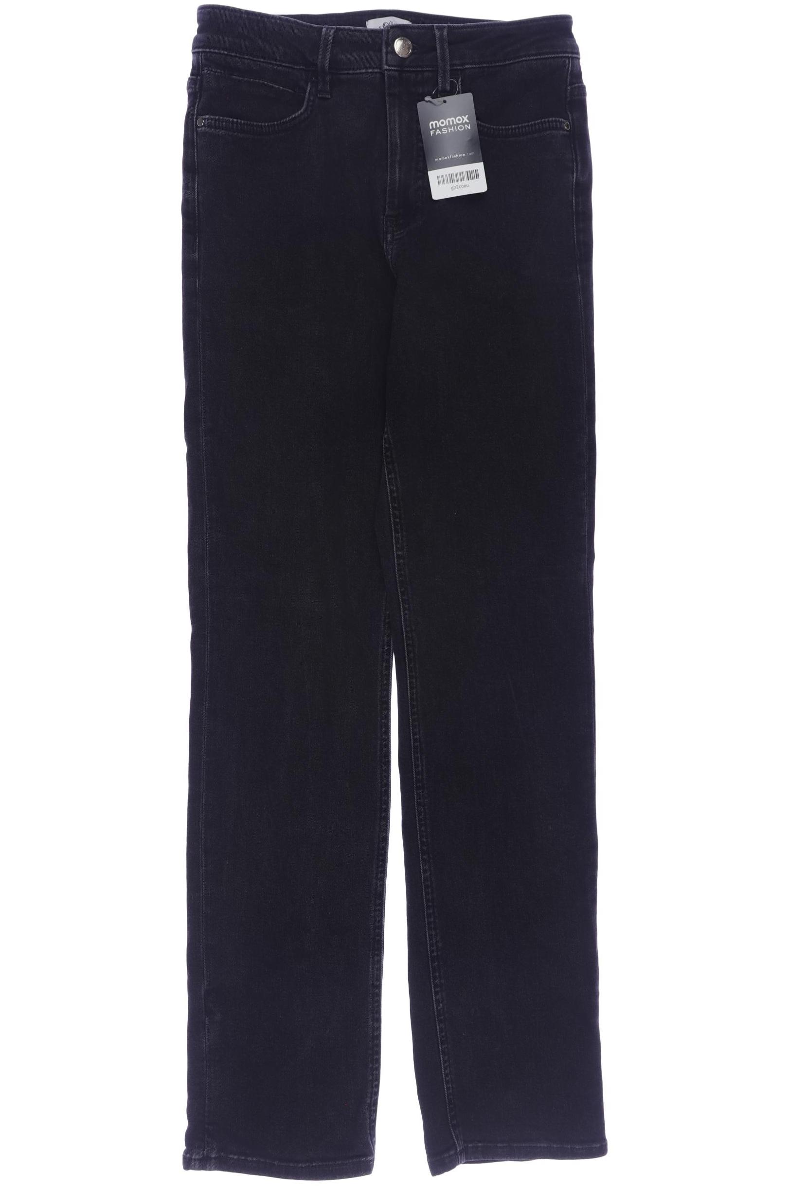 

s.Oliver Damen Jeans, schwarz, Gr. 34