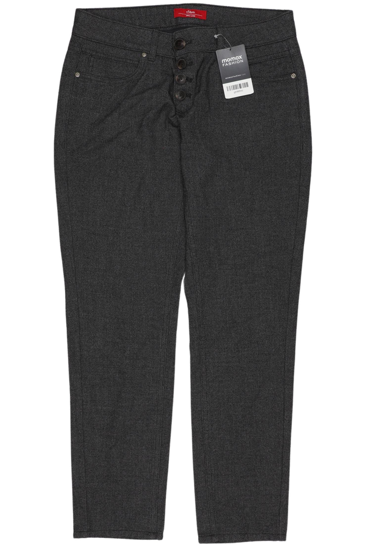 

s.Oliver Damen Stoffhose, grau, Gr. 30