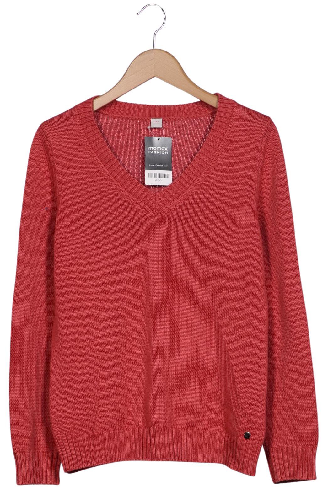 

s.Oliver Damen Pullover, rot, Gr. 42