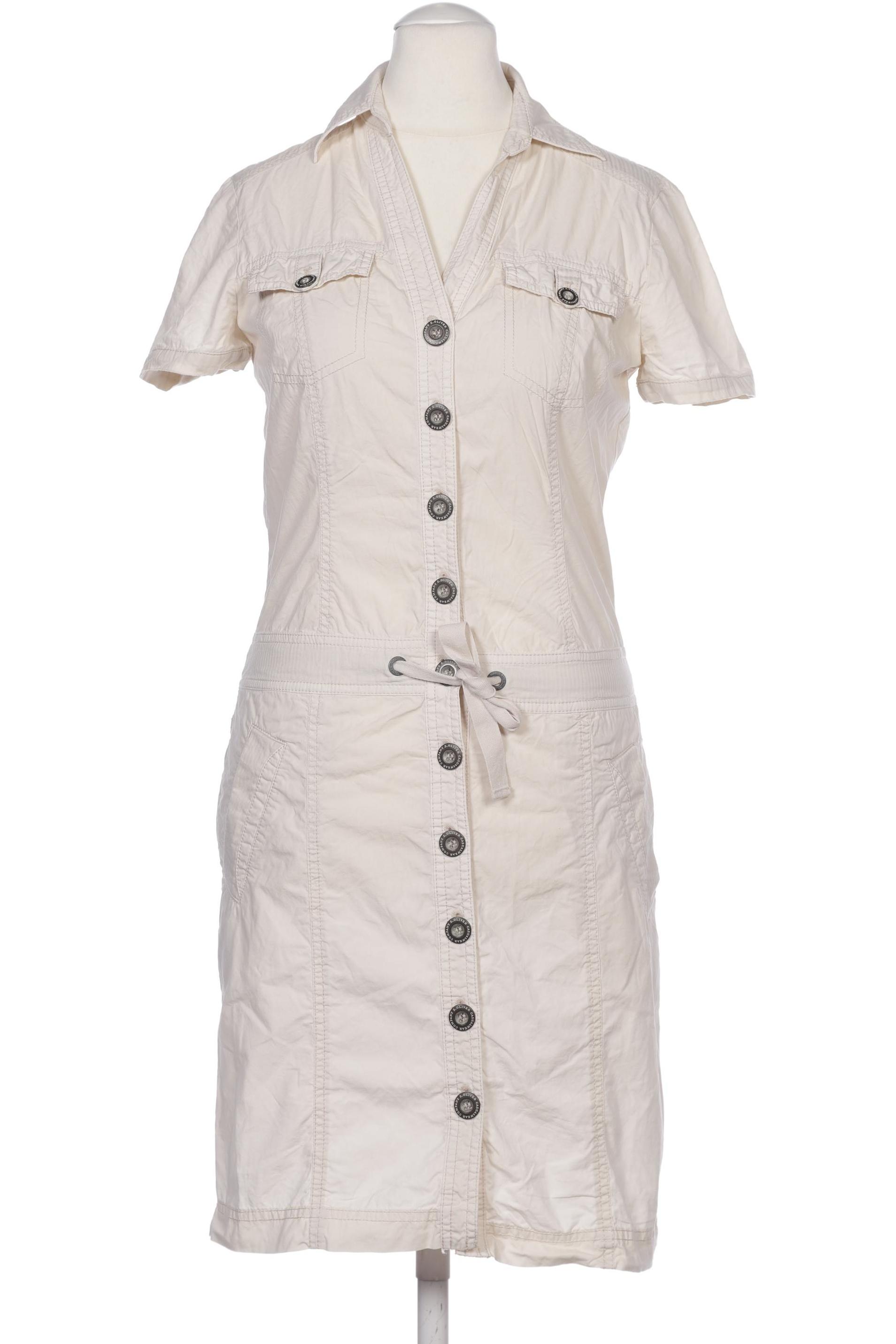 

s.Oliver Damen Kleid, cremeweiß