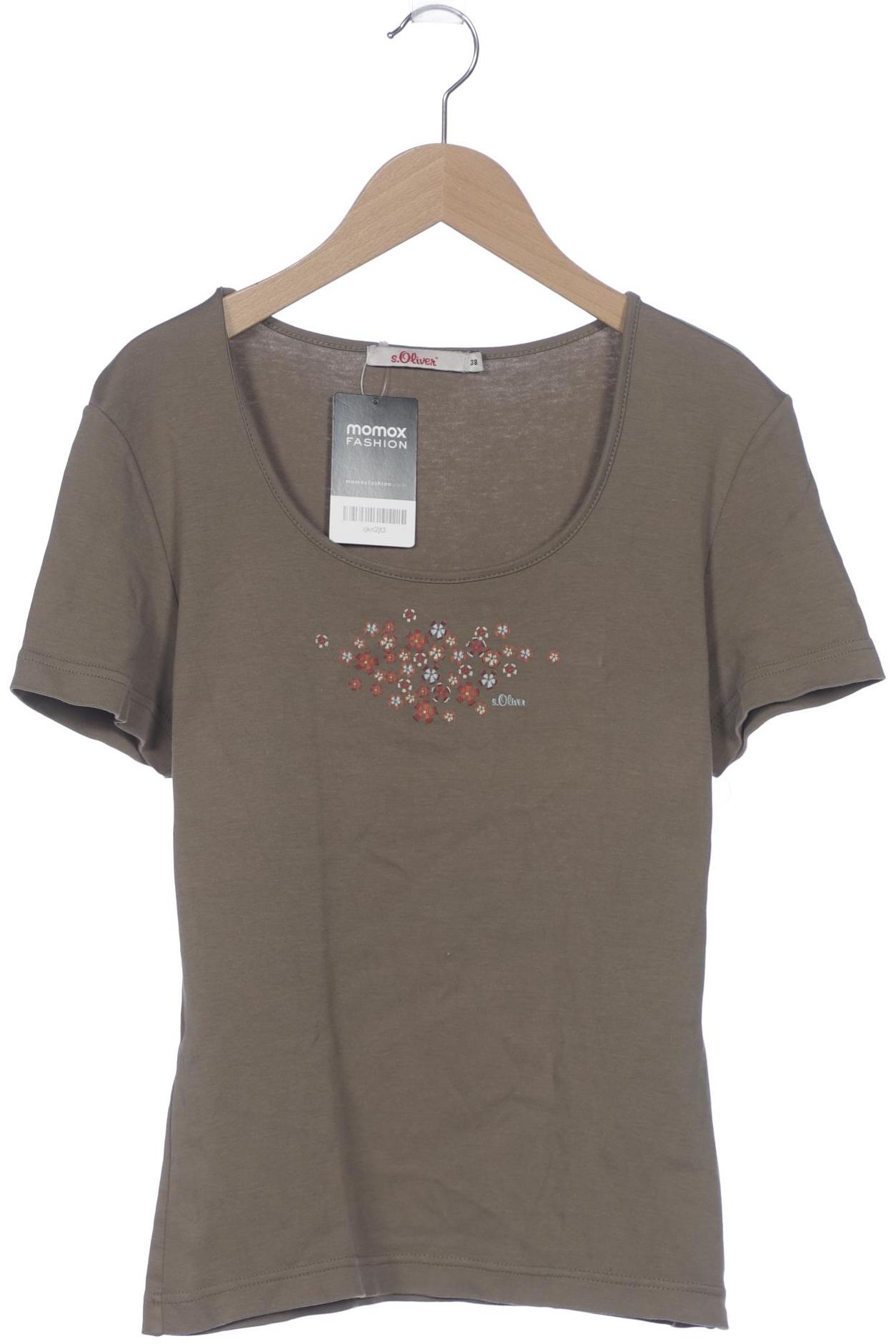 

s.Oliver Damen T-Shirt, grün, Gr. 38