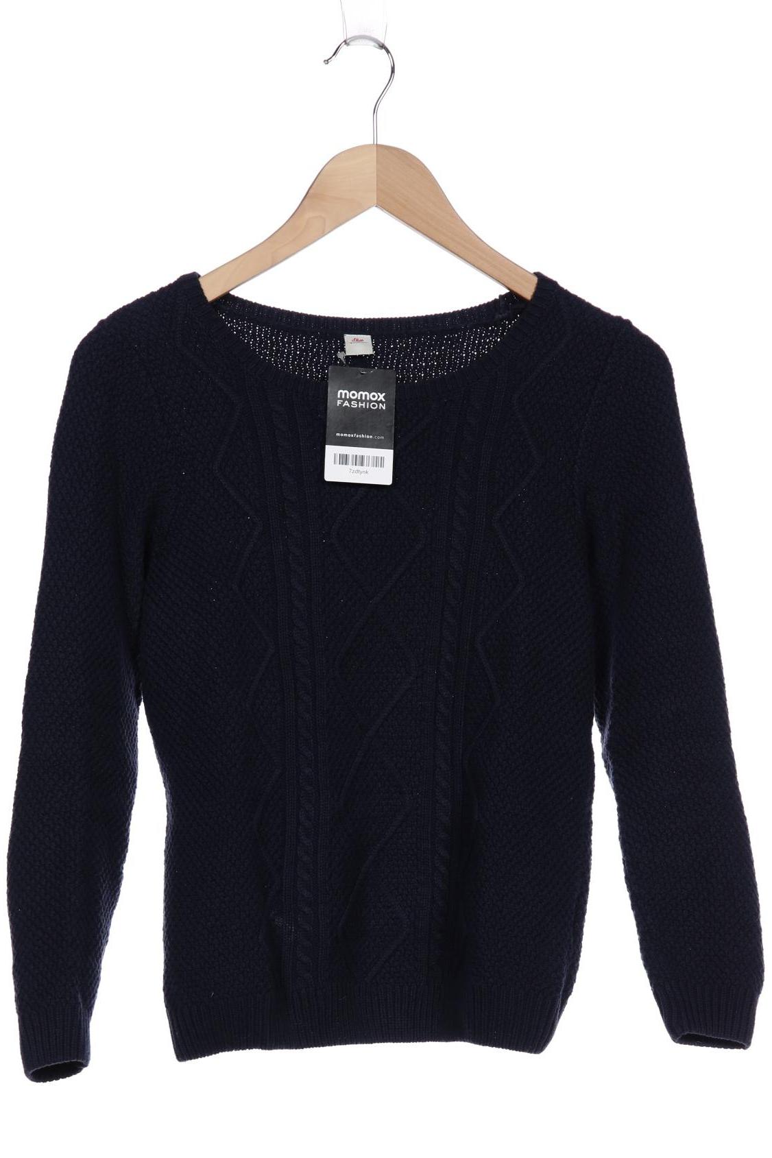 

s.Oliver Damen Pullover, marineblau, Gr. 36