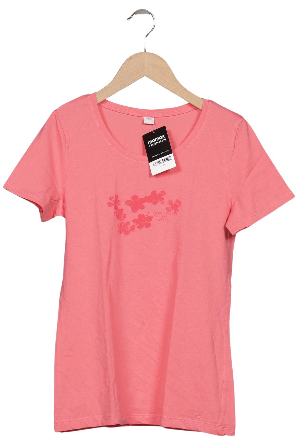 

s.Oliver Damen T-Shirt, pink, Gr. 38