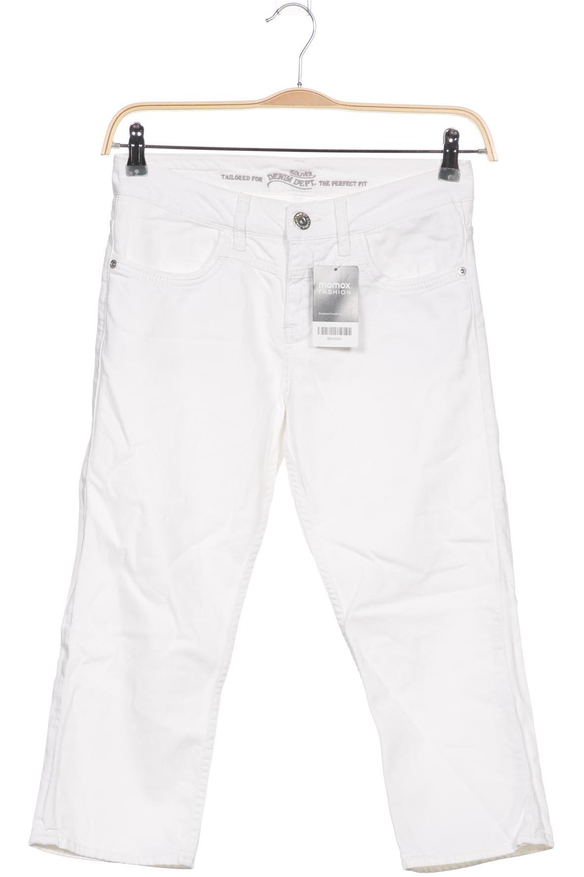 

s.Oliver Damen Shorts, weiß, Gr. 38