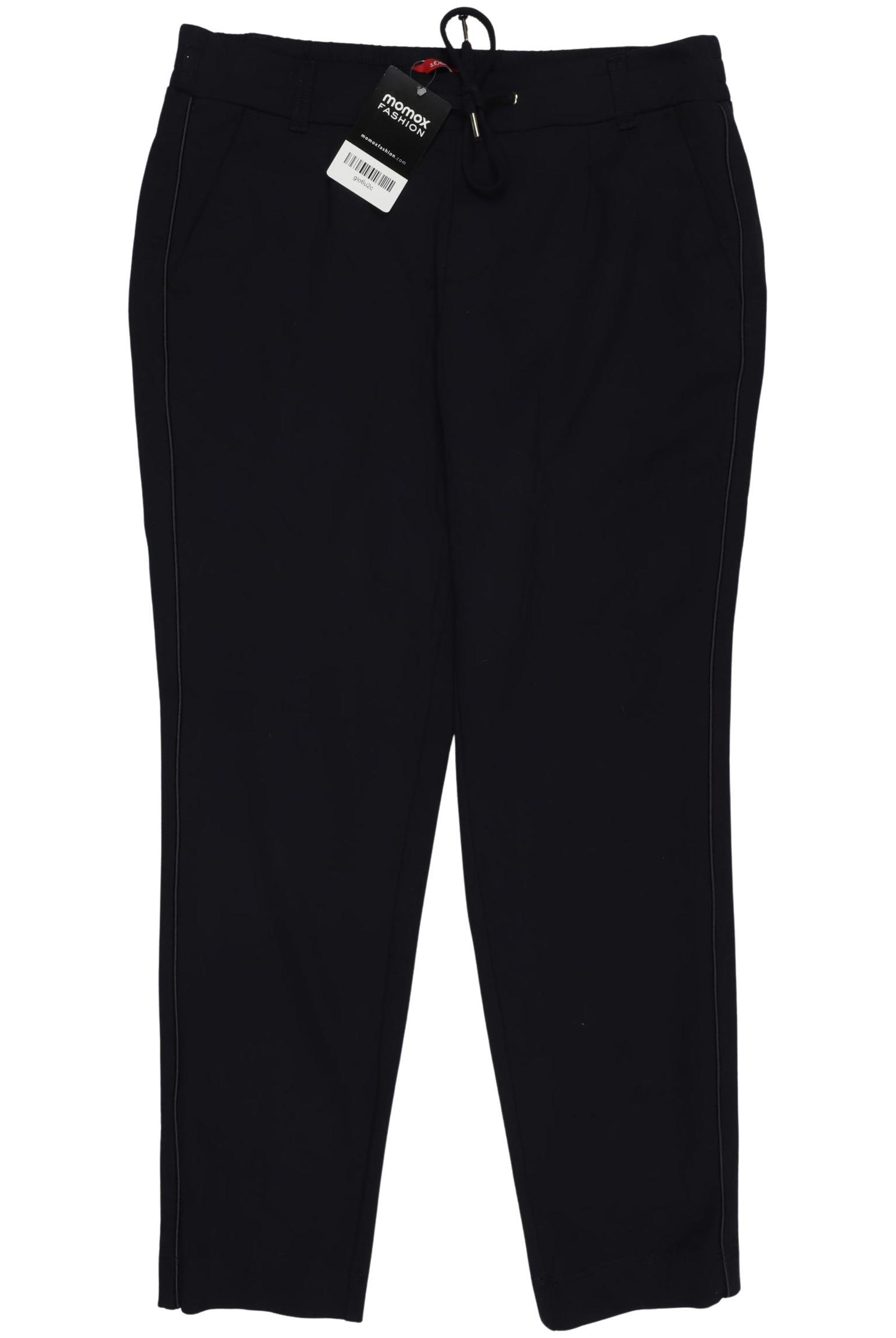 

s.Oliver Damen Stoffhose, marineblau, Gr. 34