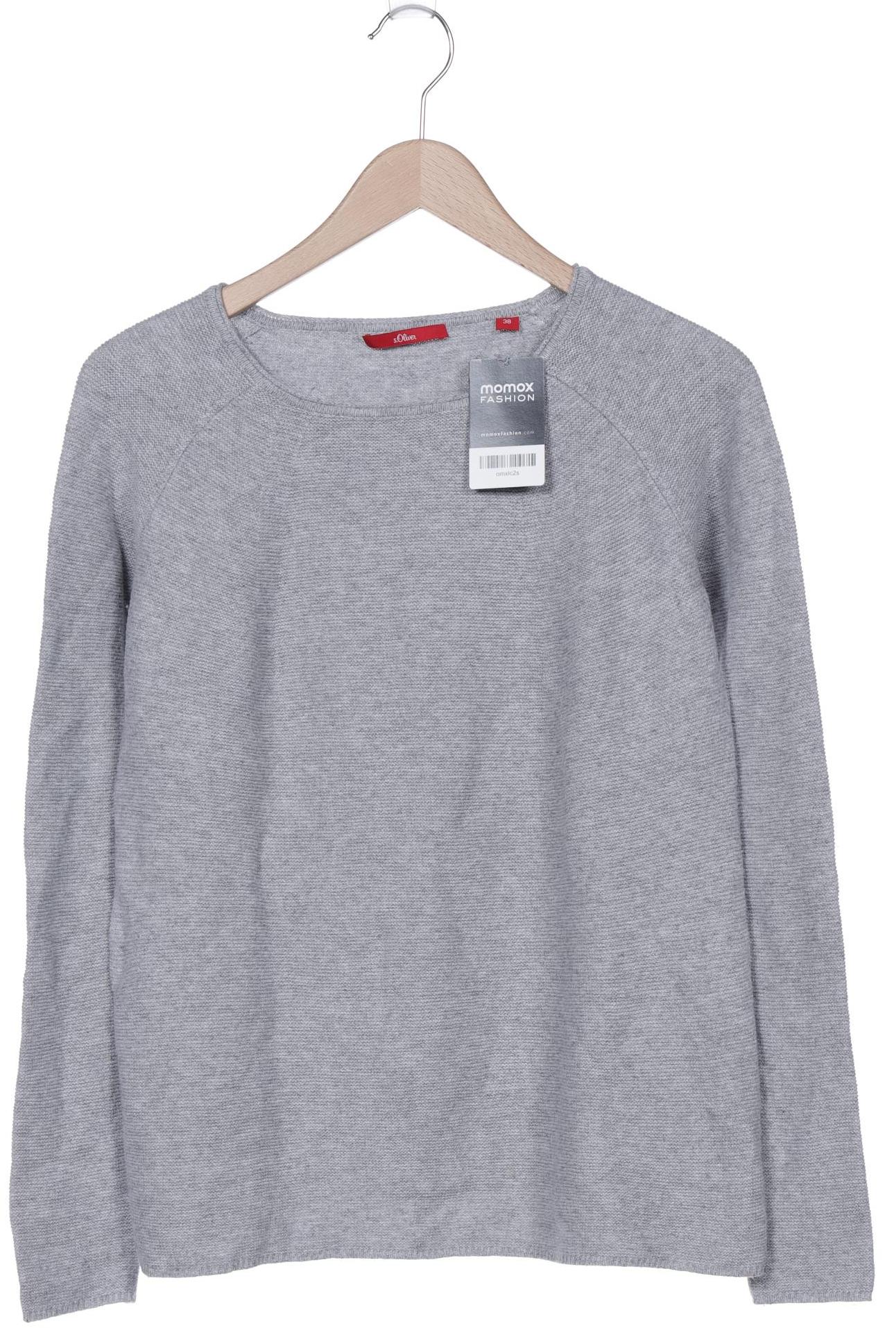 

s.Oliver Damen Pullover, grau, Gr. 38