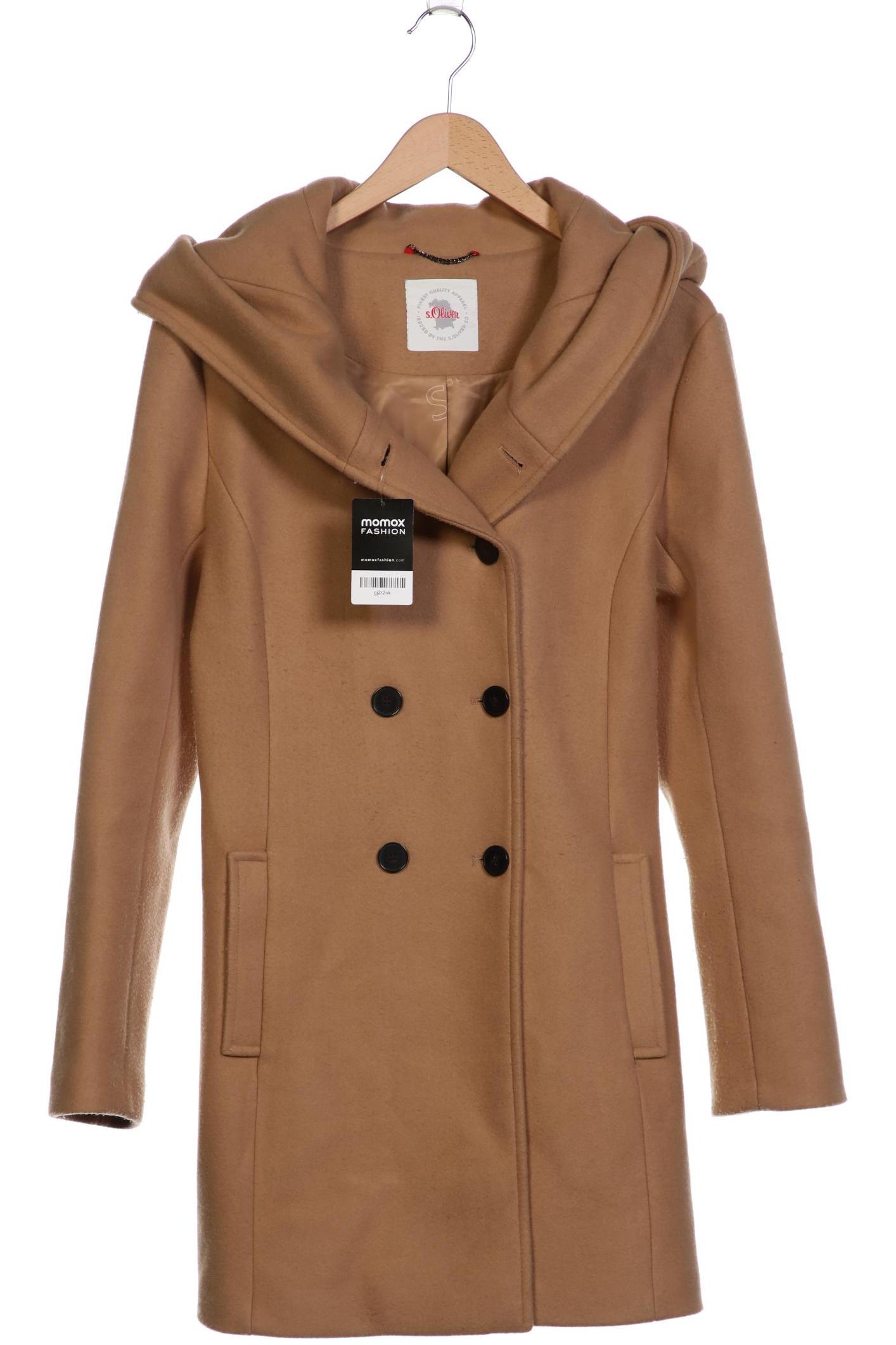 

s.Oliver Damen Mantel, beige, Gr. 42