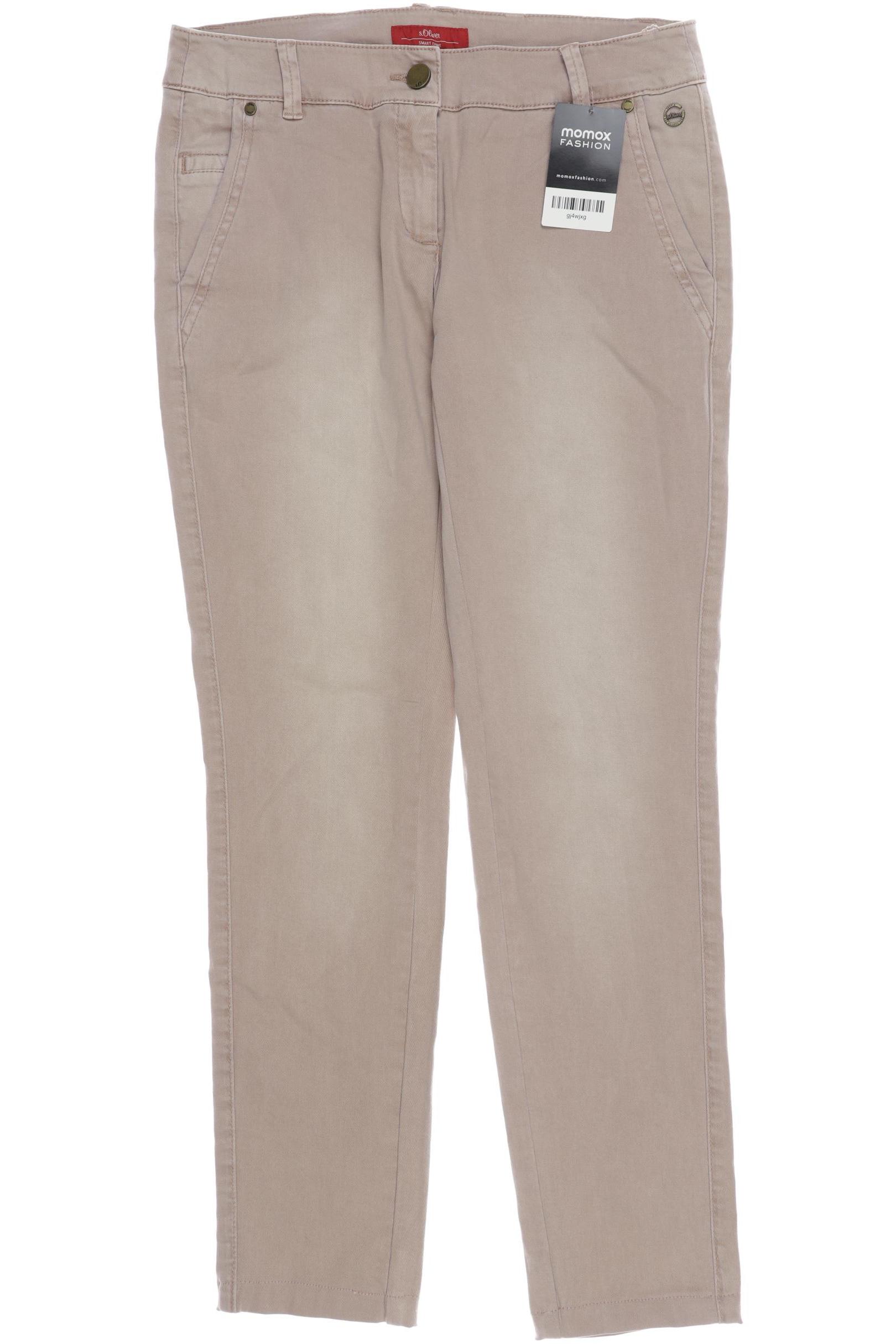 

s.Oliver Damen Jeans, beige, Gr. 34